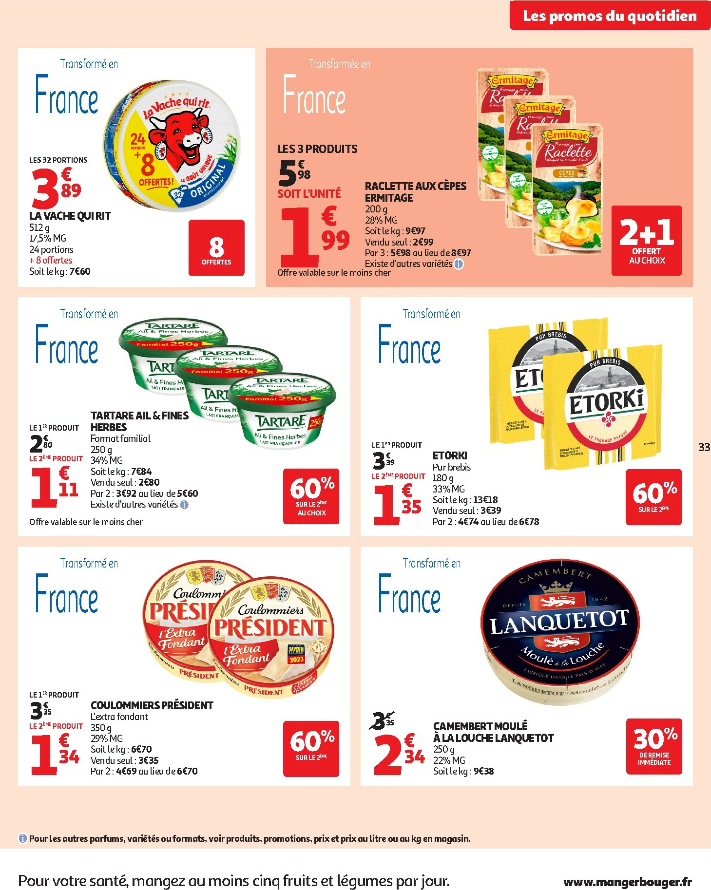 auchan - De Auchan - Les prix bas qui font du bien au quotidien folder geldig vanaf 02/12 t/m 07/12 - page: 33