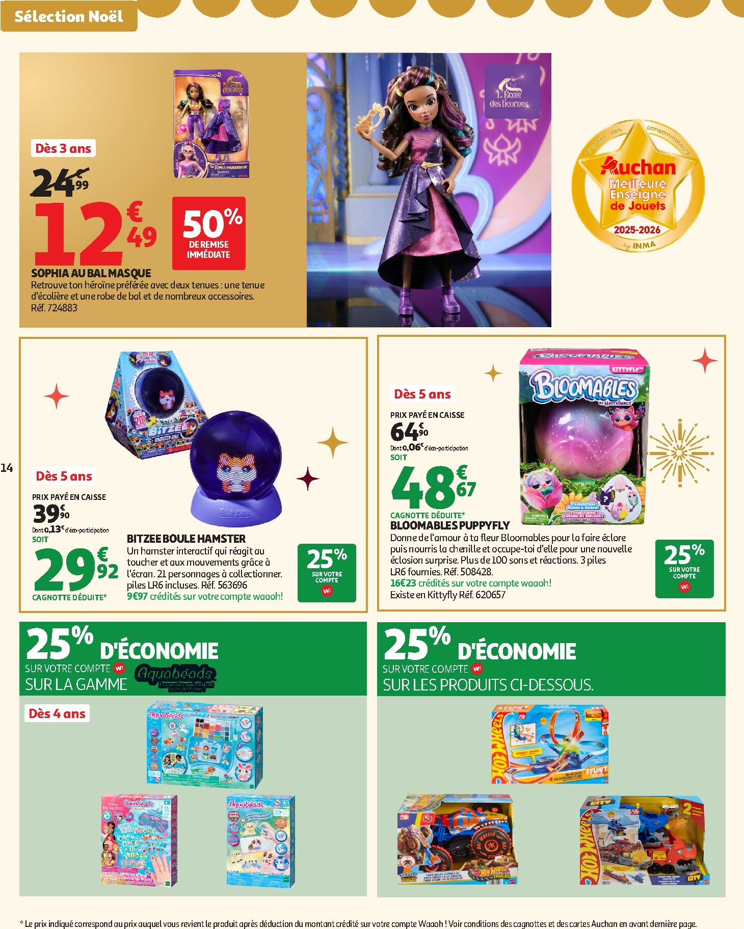 auchan - De Auchan - Les prix bas qui font du bien au quotidien folder geldig vanaf 02/12 t/m 07/12 - page: 14