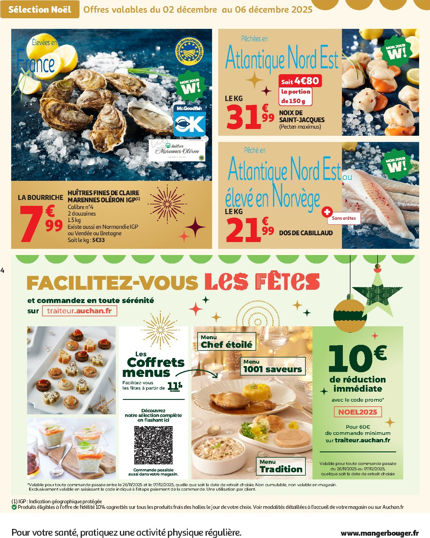 auchan - De Auchan - Les prix bas qui font du bien au quotidien folder geldig vanaf 02/12 t/m 07/12 - page: 4