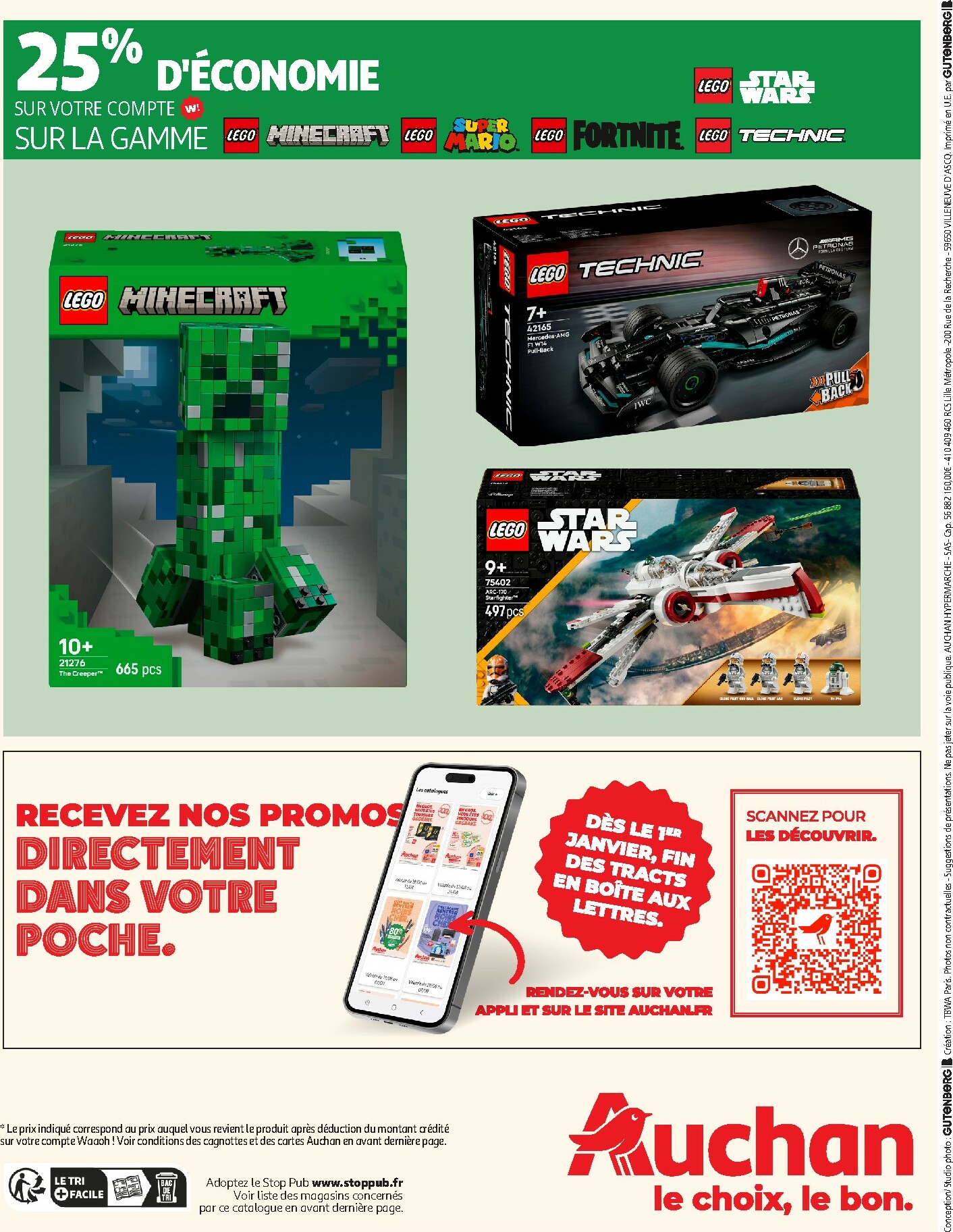 auchan - De Auchan - Les prix bas qui font du bien au quotidien folder geldig vanaf 02/12 t/m 07/12 - page: 60