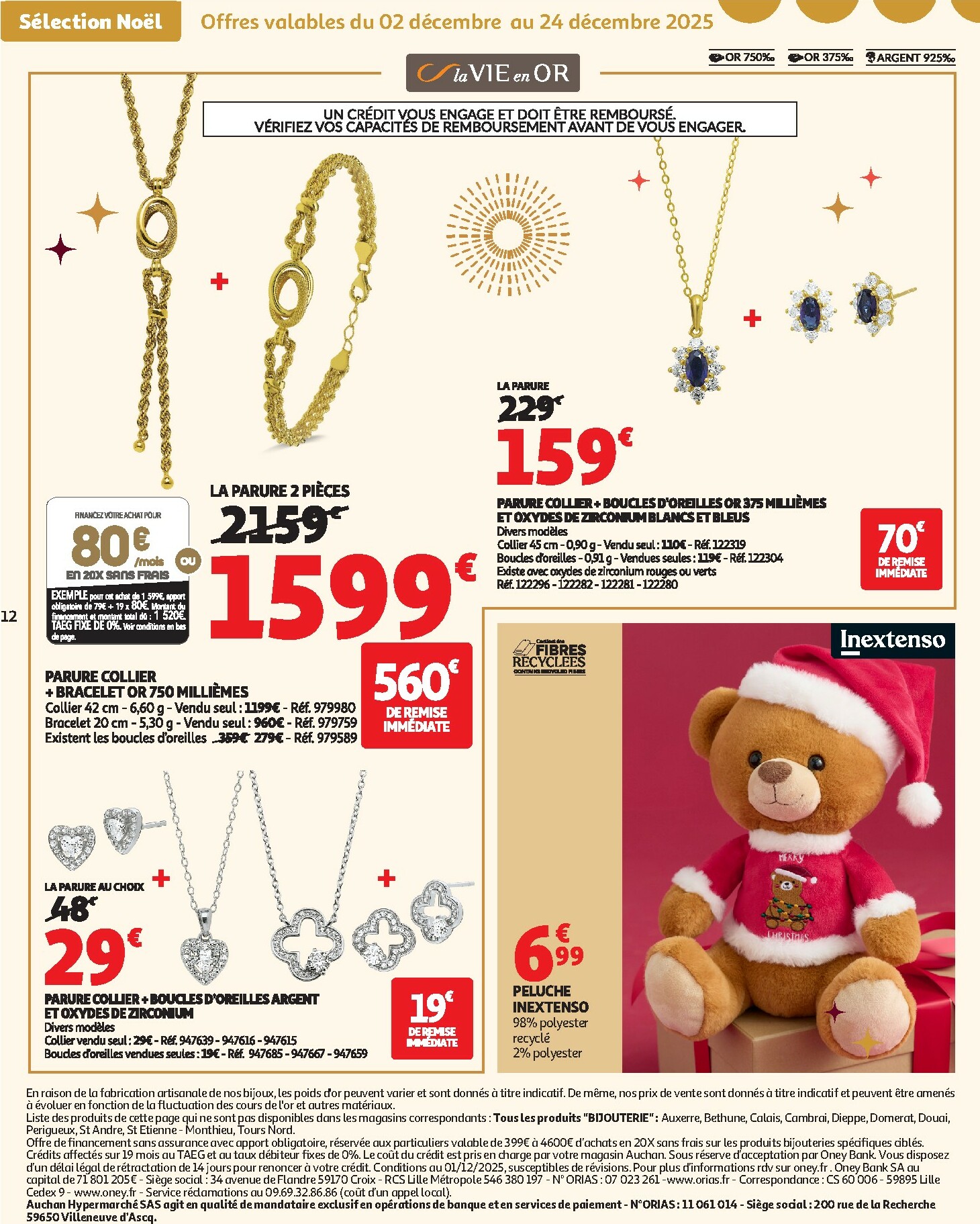 auchan - De Auchan - Les prix bas qui font du bien au quotidien folder geldig vanaf 02/12 t/m 07/12 - page: 12