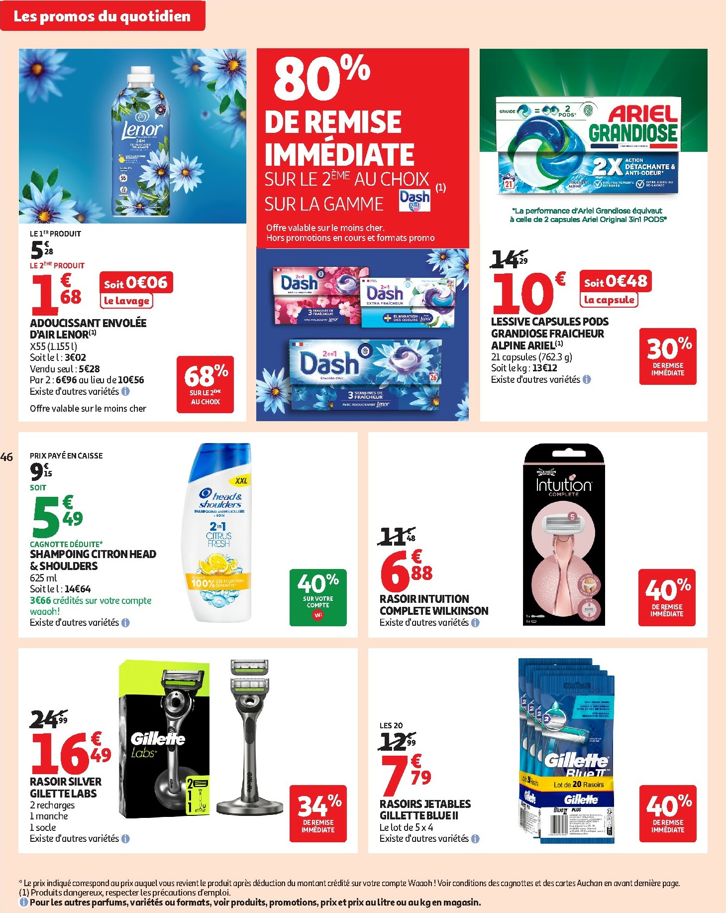 auchan - De Auchan - Les prix bas qui font du bien au quotidien folder geldig vanaf 02/12 t/m 07/12 - page: 46