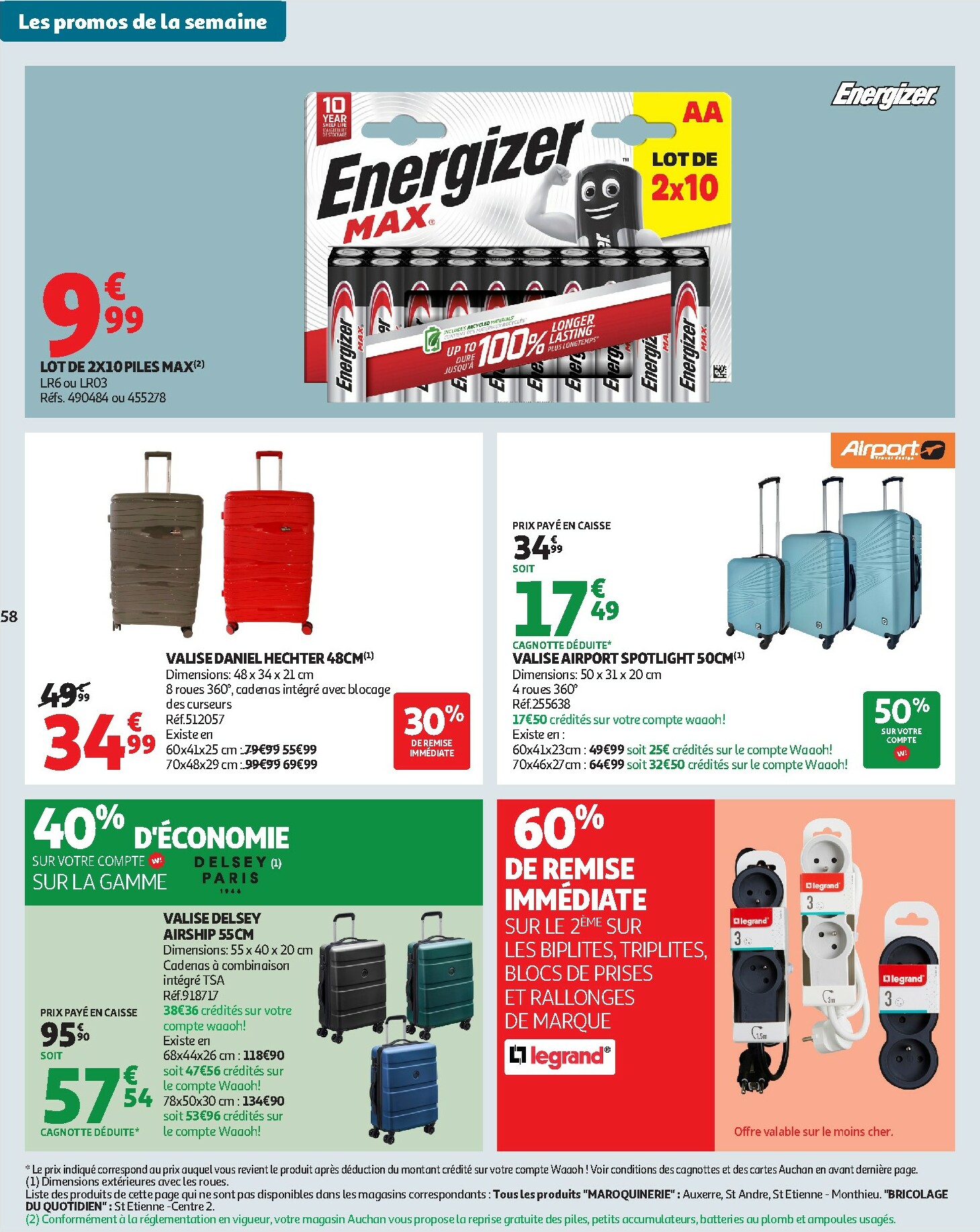 auchan - De Auchan - Les prix bas qui font du bien au quotidien folder geldig vanaf 02/12 t/m 07/12 - page: 58