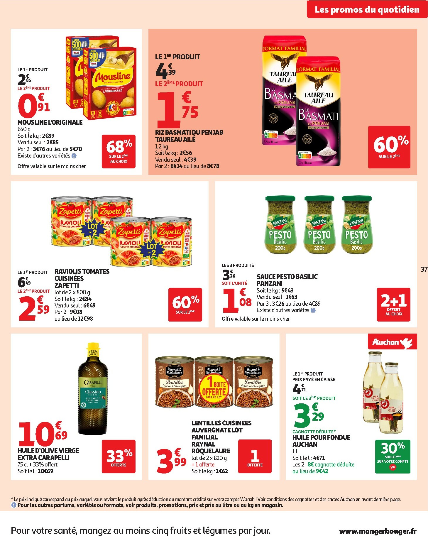 auchan - De Auchan - Les prix bas qui font du bien au quotidien folder geldig vanaf 02/12 t/m 07/12 - page: 37
