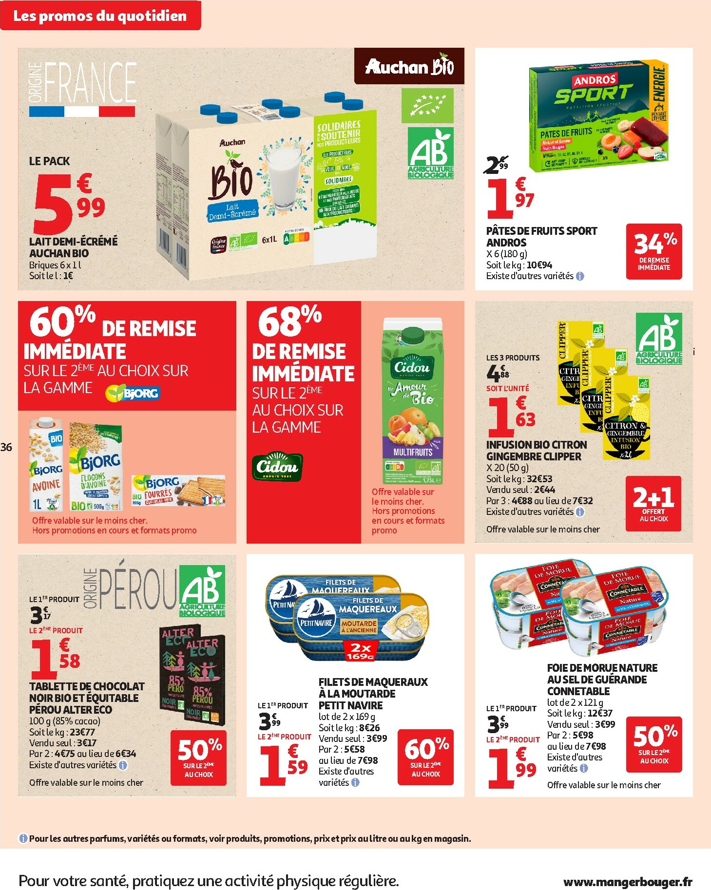 auchan - De Auchan - Les prix bas qui font du bien au quotidien folder geldig vanaf 02/12 t/m 07/12 - page: 36