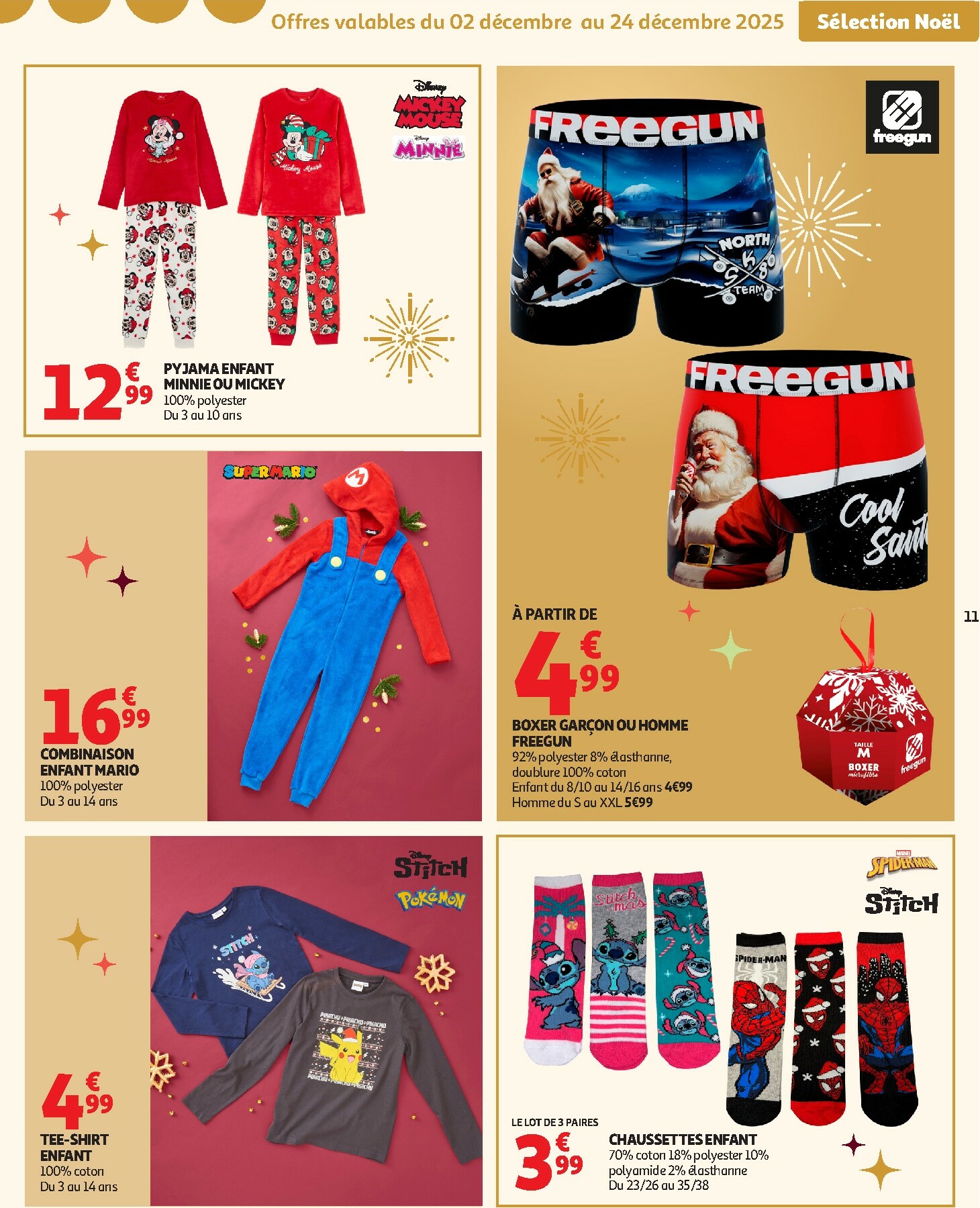 auchan - De Auchan - Les prix bas qui font du bien au quotidien folder geldig vanaf 02/12 t/m 07/12 - page: 11