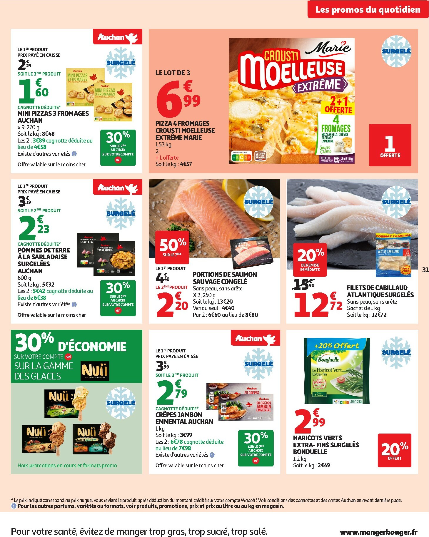 auchan - De Auchan - Les prix bas qui font du bien au quotidien folder geldig vanaf 02/12 t/m 07/12 - page: 31