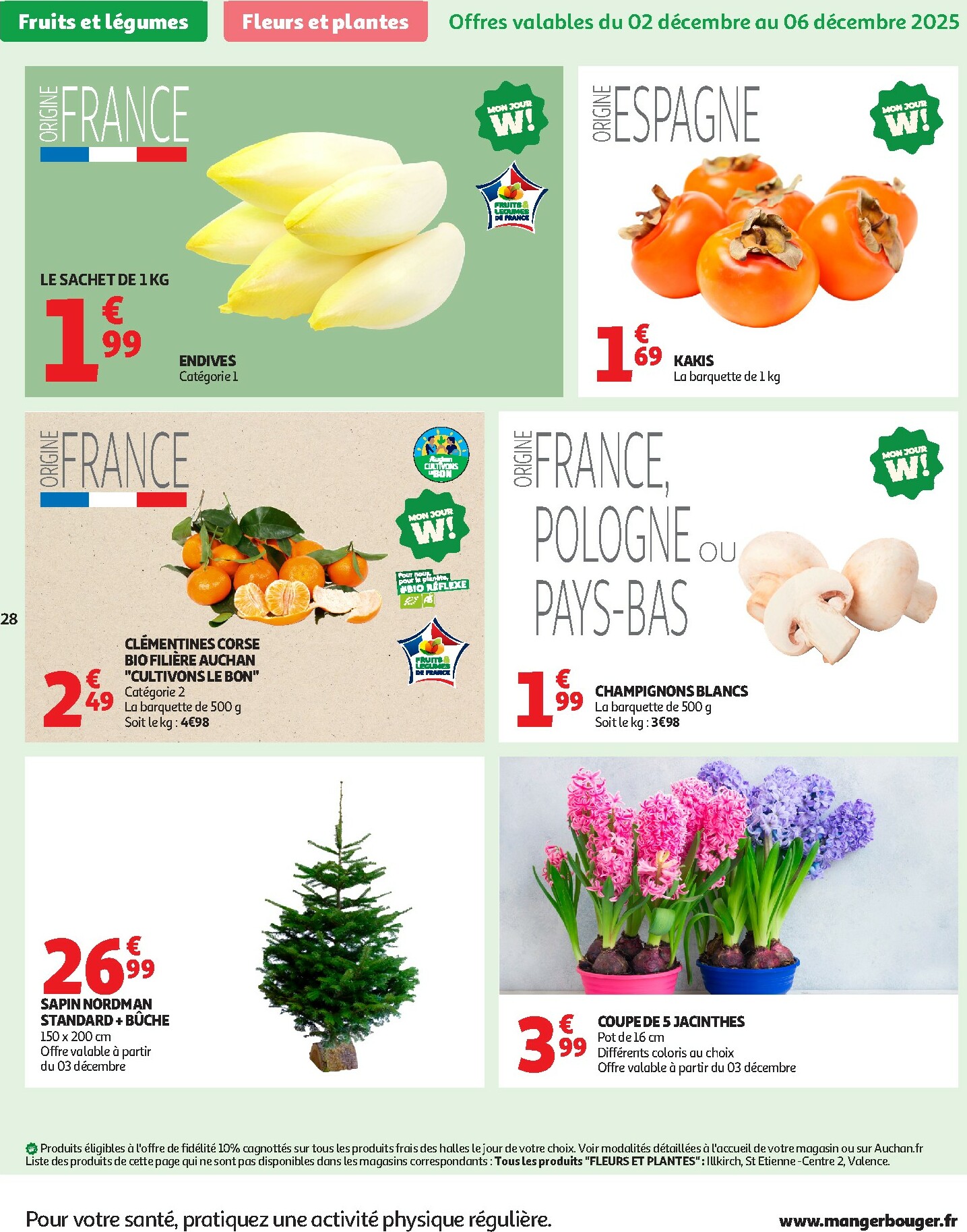 auchan - De Auchan - Les prix bas qui font du bien au quotidien folder geldig vanaf 02/12 t/m 07/12 - page: 28