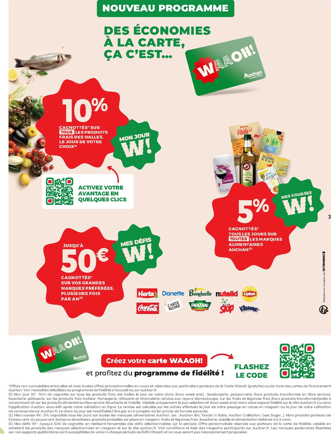auchan - De Auchan - Des prix aussi bas, c'est le Top dans votre super folder geldig vanaf 25/11 t/m 06/12 - page: 3