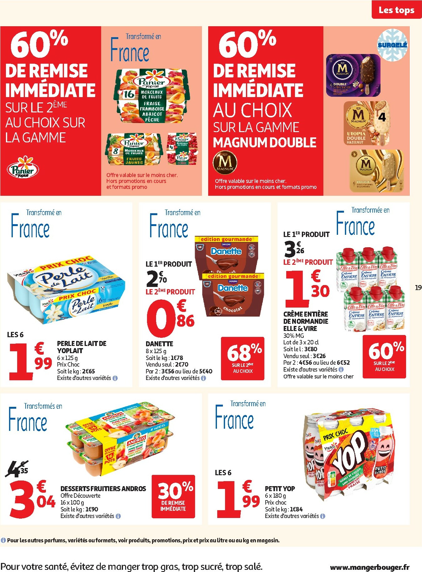 auchan - De Auchan - Des prix aussi bas, c'est le Top dans votre super folder geldig vanaf 25/11 t/m 06/12 - page: 19