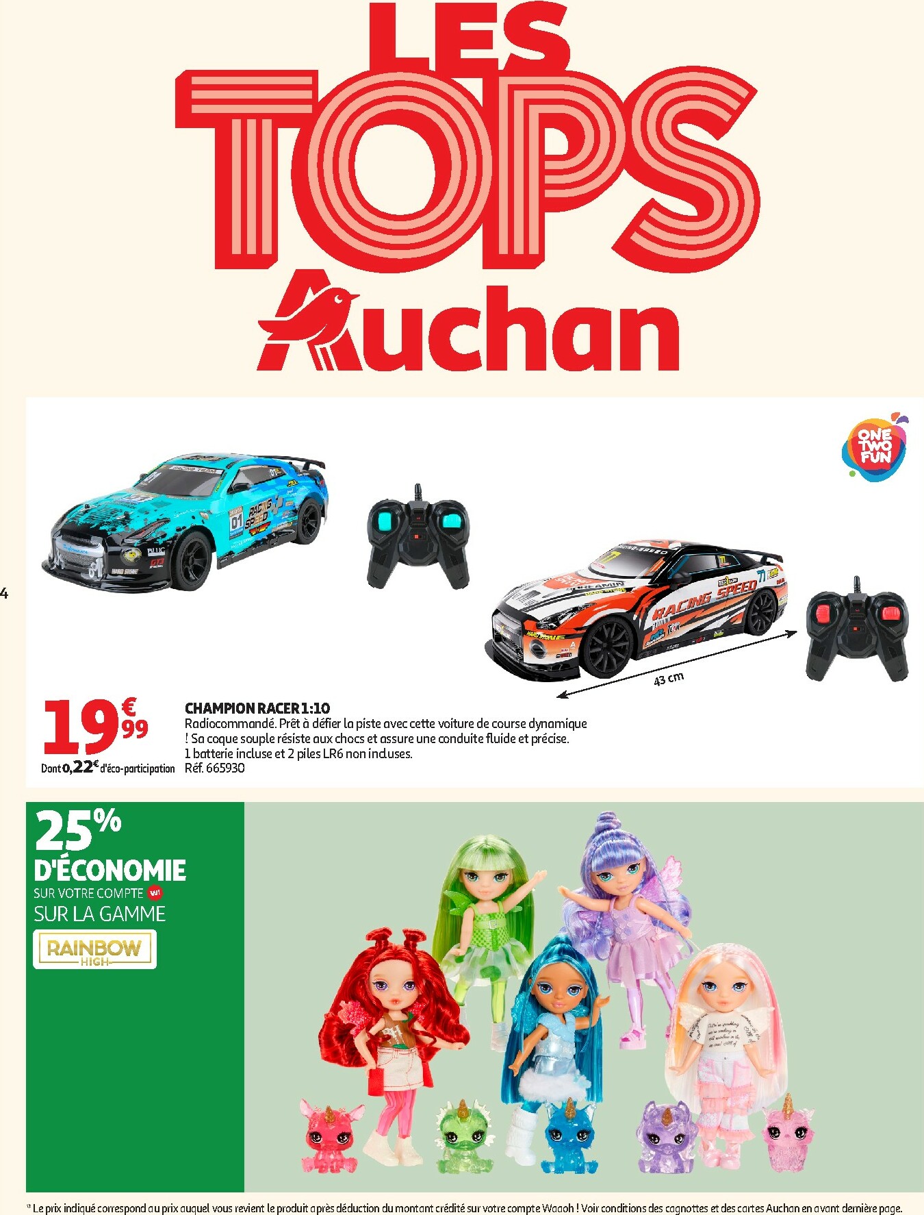 auchan - De Auchan - Des prix aussi bas, c'est le Top dans votre super folder geldig vanaf 25/11 t/m 06/12 - page: 4