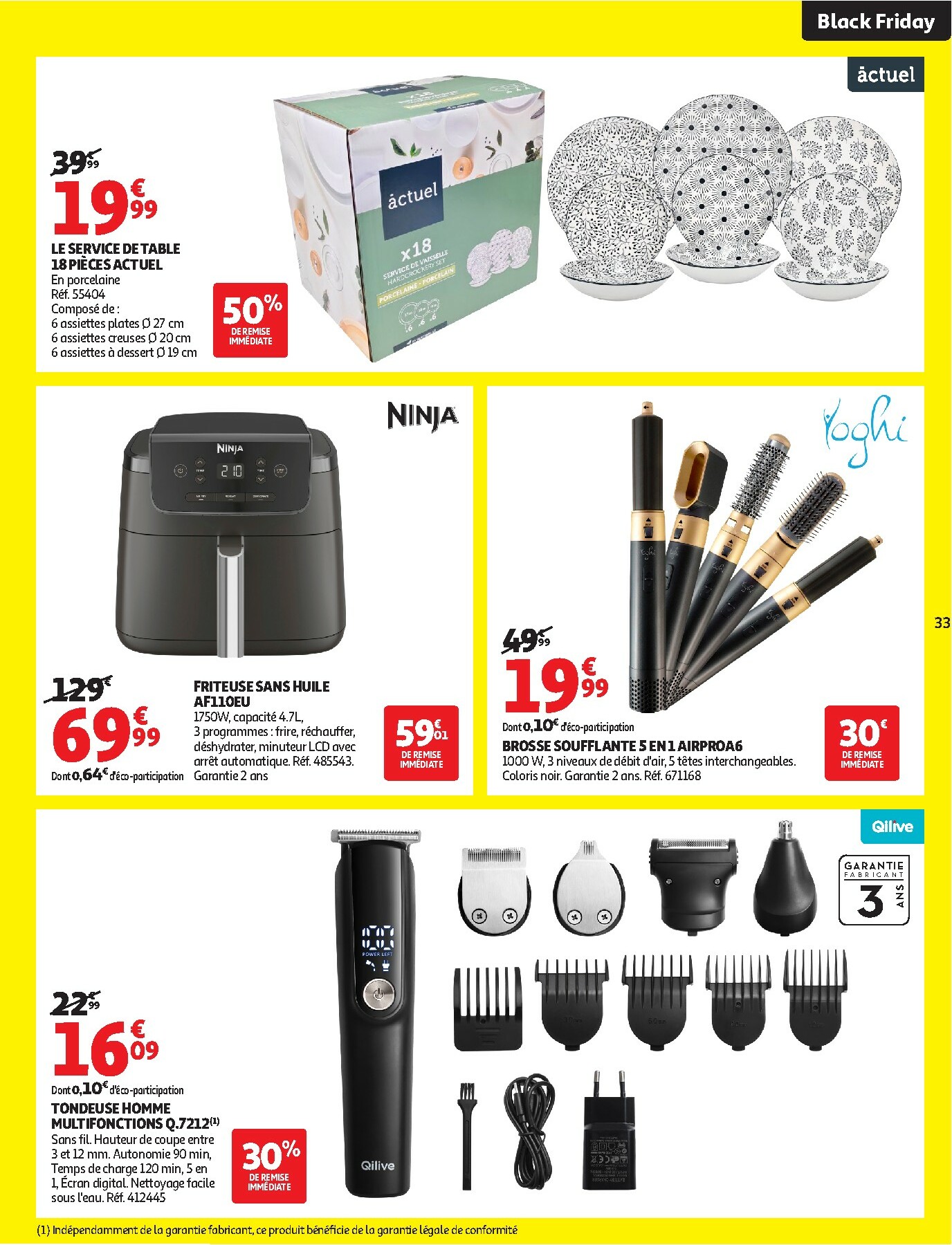 auchan - De Auchan - Des prix aussi bas, c'est le Top dans votre super folder geldig vanaf 25/11 t/m 06/12 - page: 33