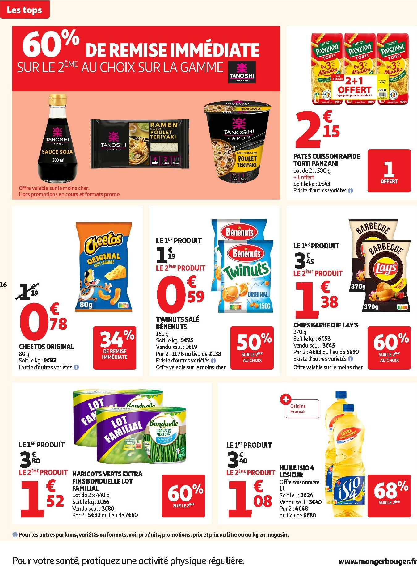 auchan - De Auchan - Des prix aussi bas, c'est le Top dans votre super folder geldig vanaf 25/11 t/m 06/12 - page: 16