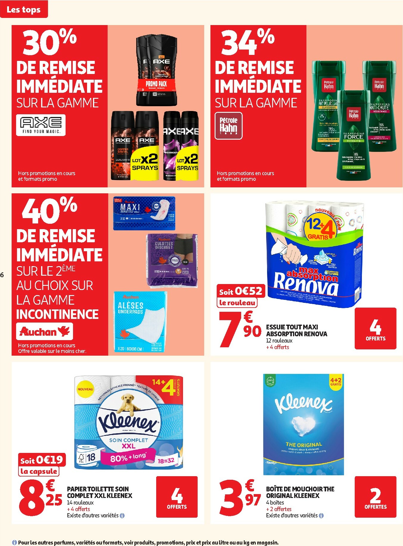 auchan - De Auchan - Des prix aussi bas, c'est le Top dans votre super folder geldig vanaf 25/11 t/m 06/12 - page: 6