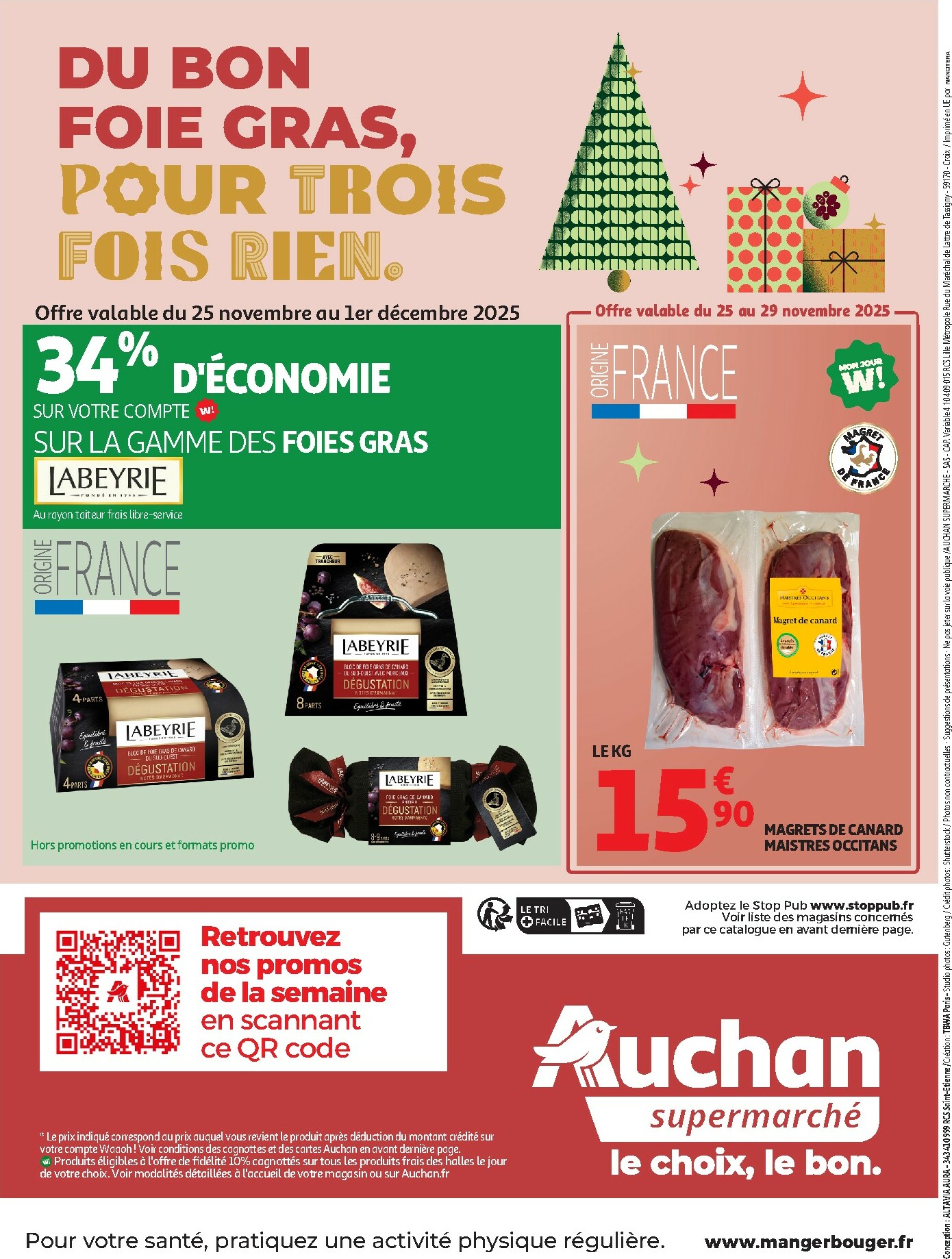 auchan - De Auchan - Des prix aussi bas, c'est le Top dans votre super folder geldig vanaf 25/11 t/m 06/12 - page: 36