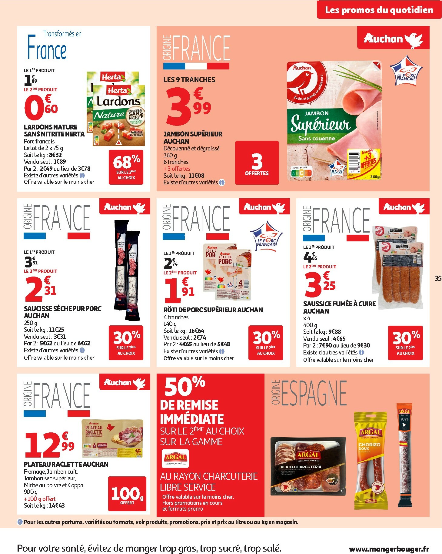 auchan - De Auchan - Des petits prix, on en a plein dans nos filets folder geldig vanaf 09/12 t/m 14/12 - page: 35