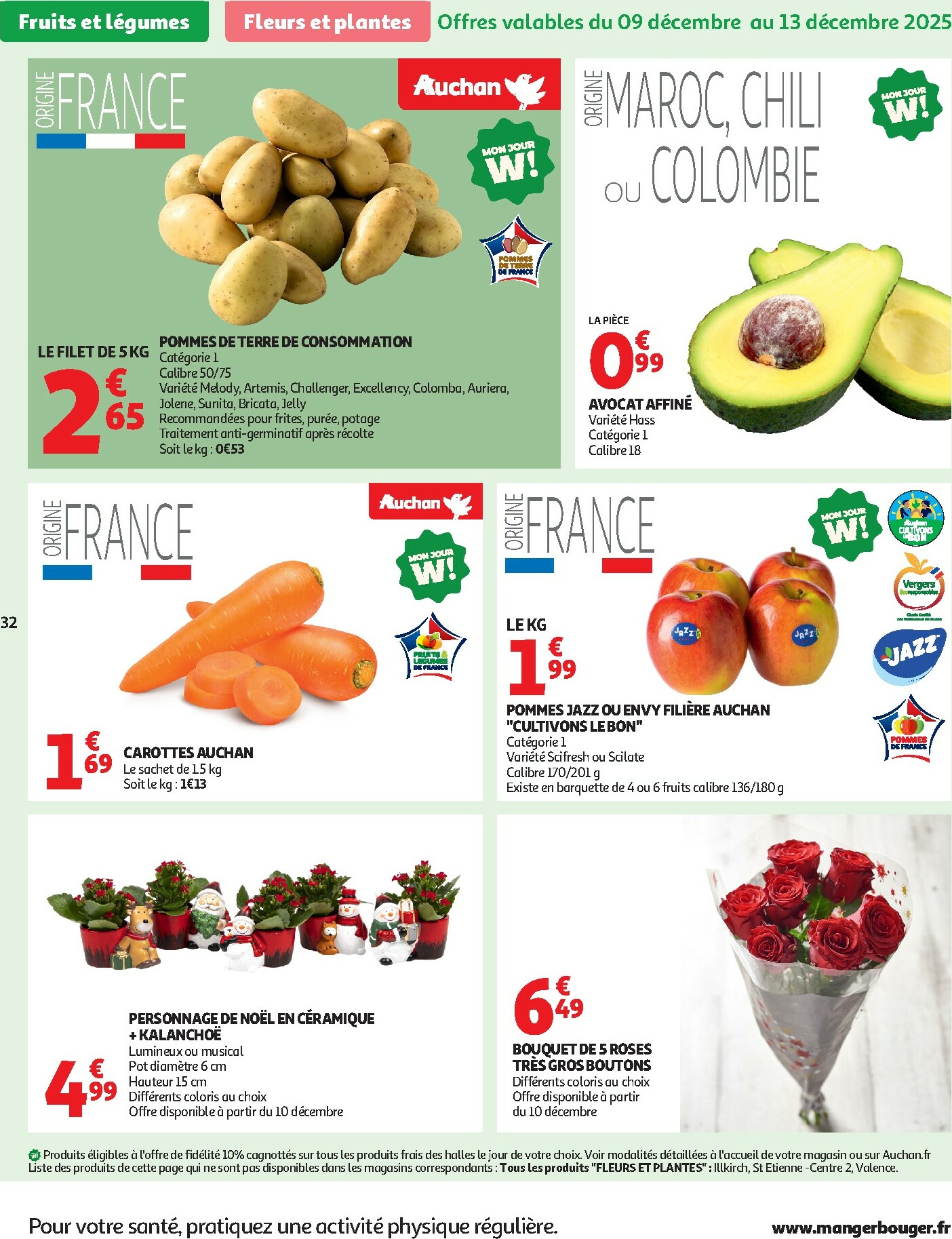 auchan - De Auchan - Des petits prix, on en a plein dans nos filets folder geldig vanaf 09/12 t/m 14/12 - page: 32