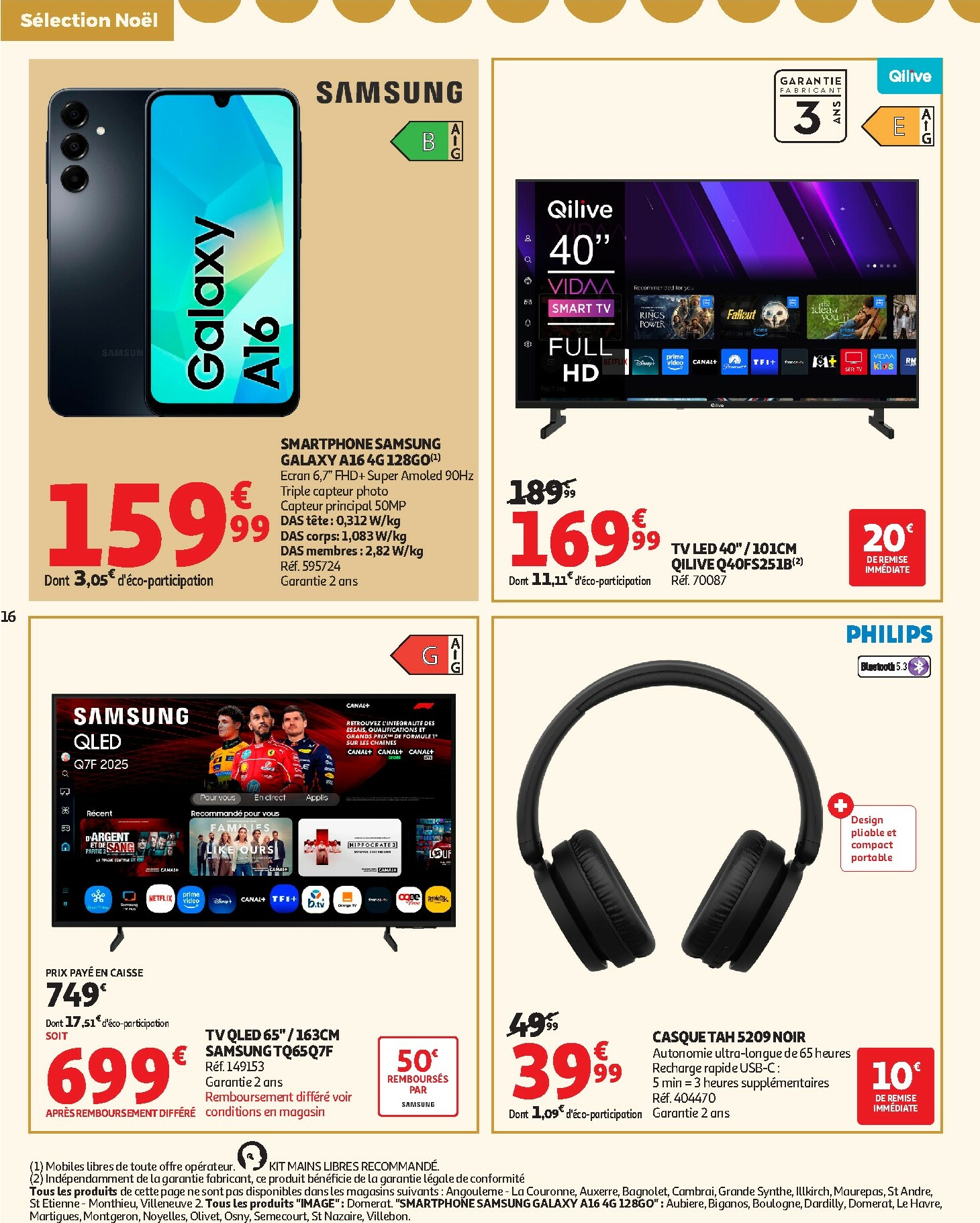 auchan - De Auchan - Des petits prix, on en a plein dans nos filets folder geldig vanaf 09/12 t/m 14/12 - page: 16