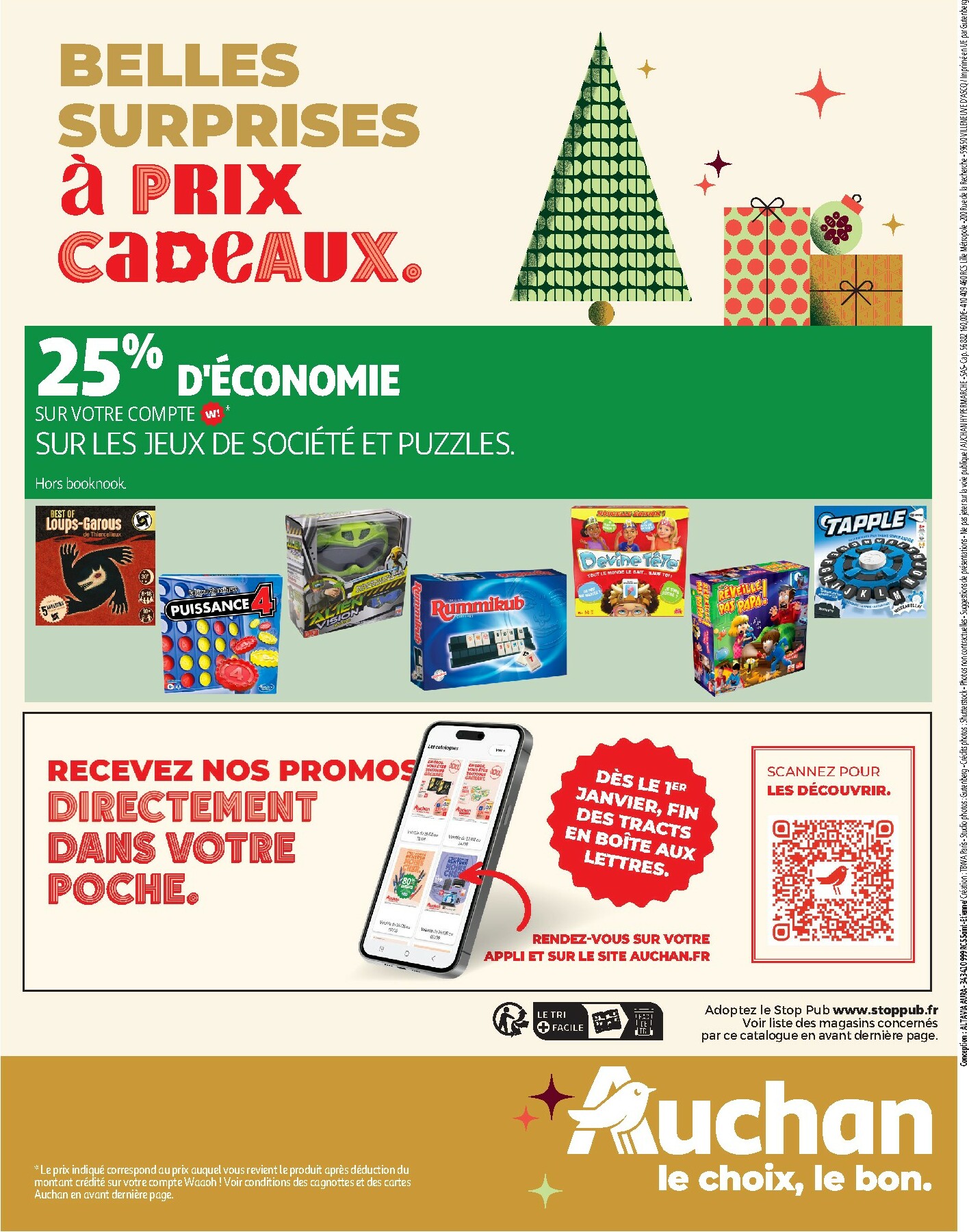auchan - De Auchan - Des petits prix, on en a plein dans nos filets folder geldig vanaf 09/12 t/m 14/12 - page: 64