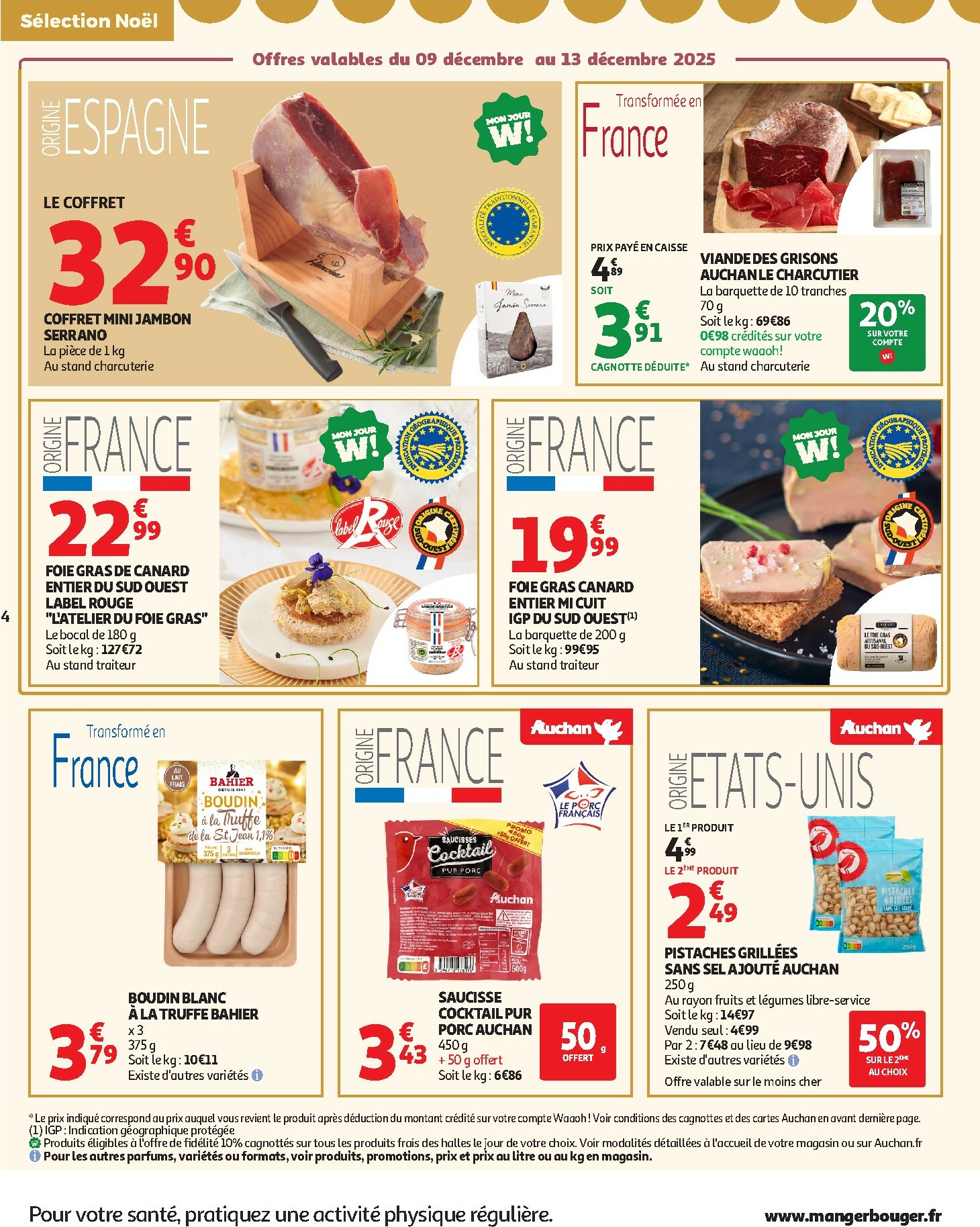 auchan - De Auchan - Des petits prix, on en a plein dans nos filets folder geldig vanaf 09/12 t/m 14/12 - page: 4