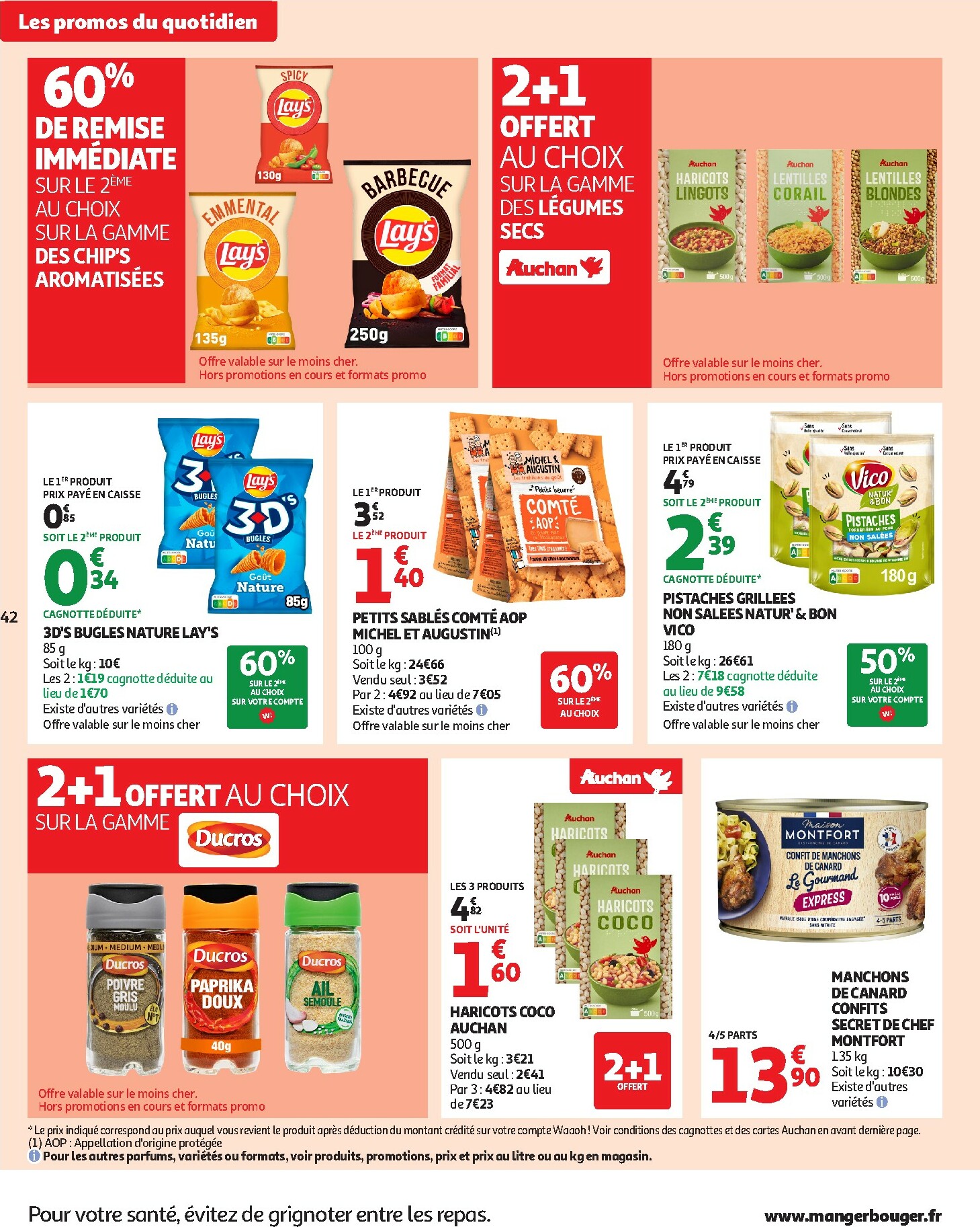 auchan - De Auchan - Des petits prix, on en a plein dans nos filets folder geldig vanaf 09/12 t/m 14/12 - page: 42
