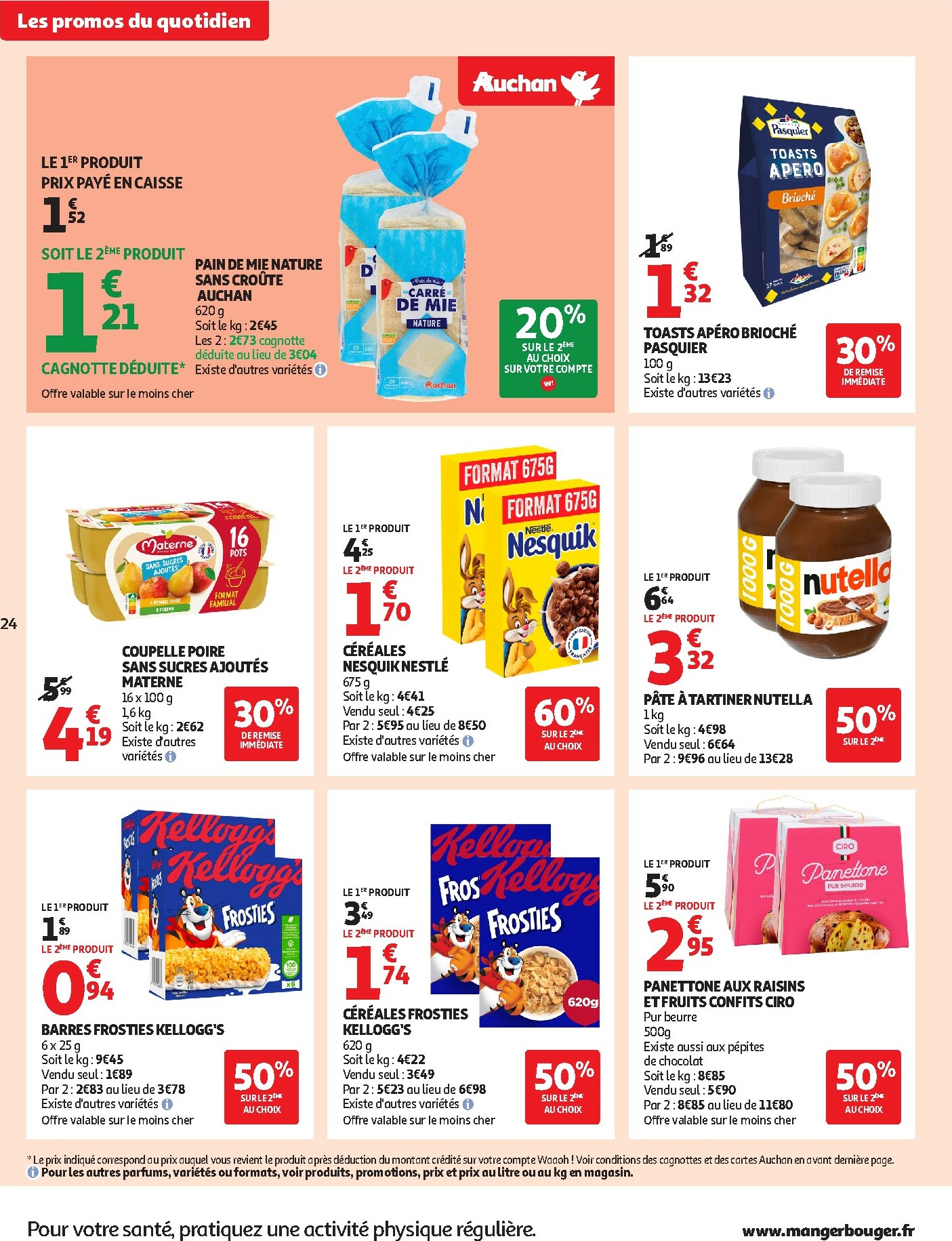 auchan - De Auchan Supermarché - Des petits prix, on en a plein dans nos filets dans votre super folder geldig vanaf 09/12 t/m 13/12 - page: 24