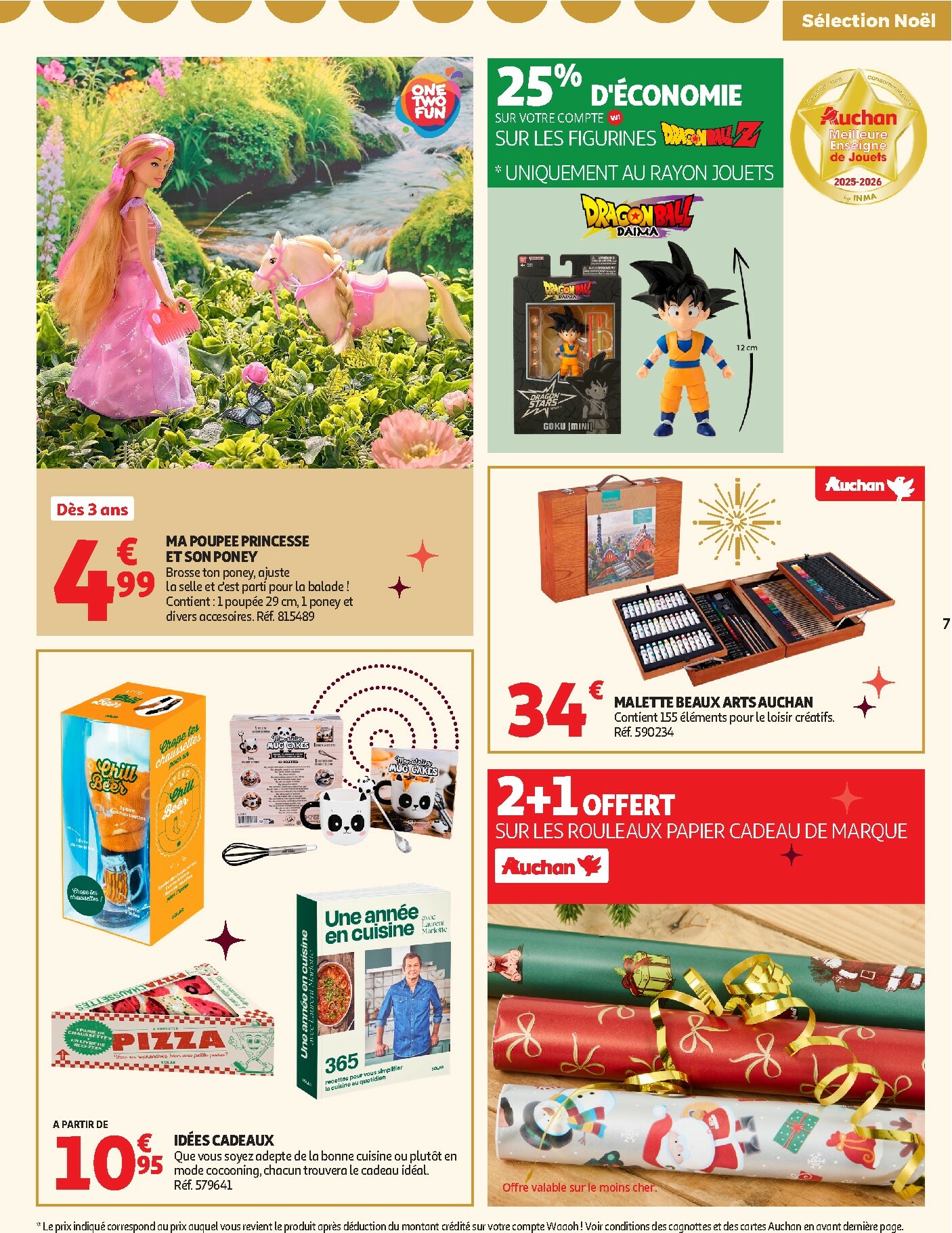 auchan - De Auchan Supermarché - Des petits prix, on en a plein dans nos filets dans votre super folder geldig vanaf 09/12 t/m 13/12 - page: 7