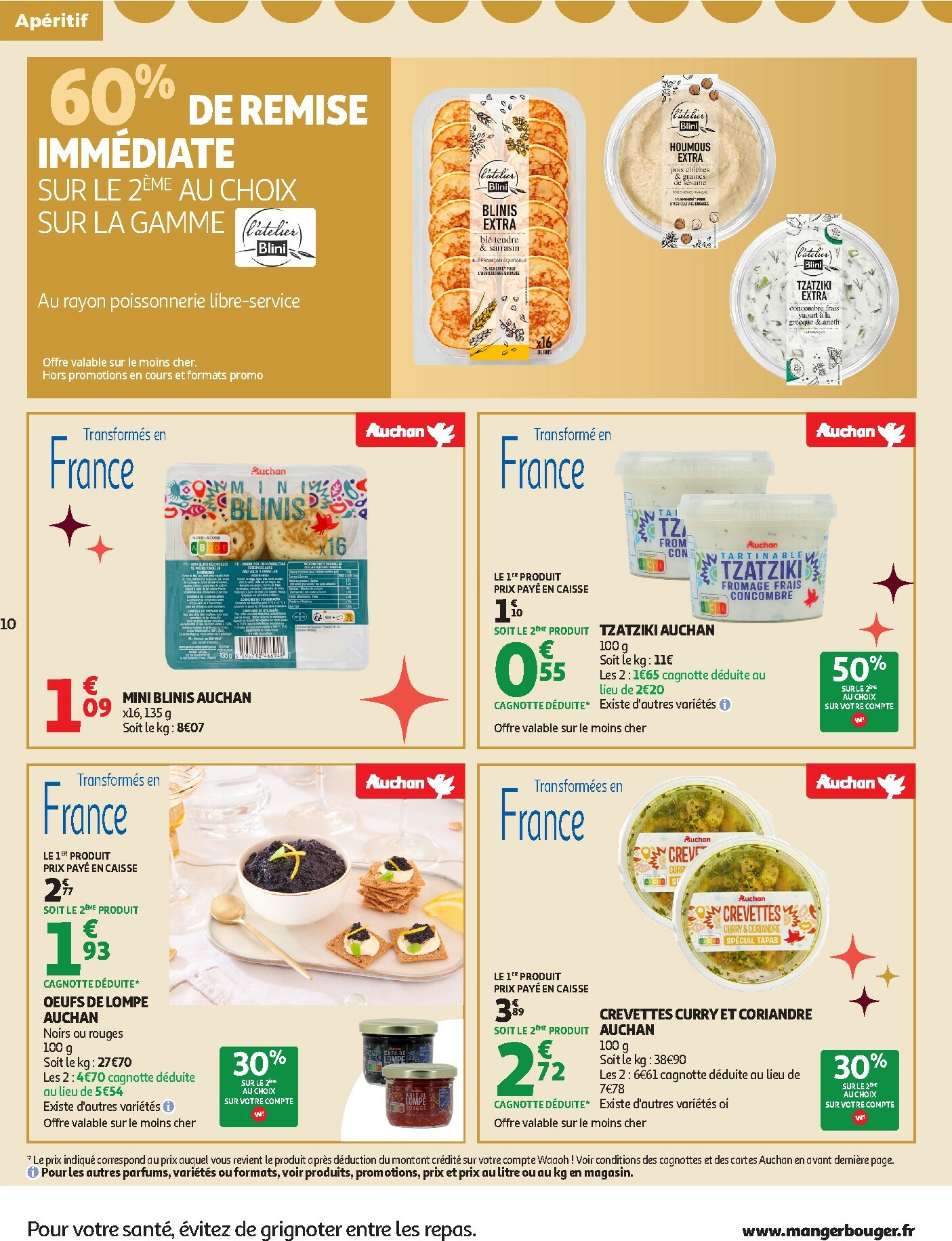 auchan - De Auchan - Sélection gourmet folder geldig vanaf 16/12 t/m 31/12 - page: 10