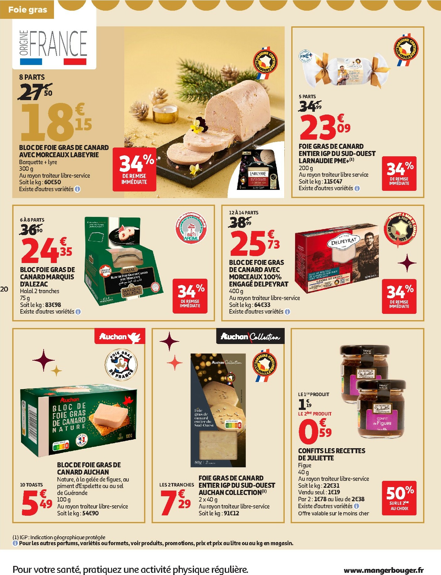 auchan - De Auchan - Sélection gourmet folder geldig vanaf 16/12 t/m 31/12 - page: 20