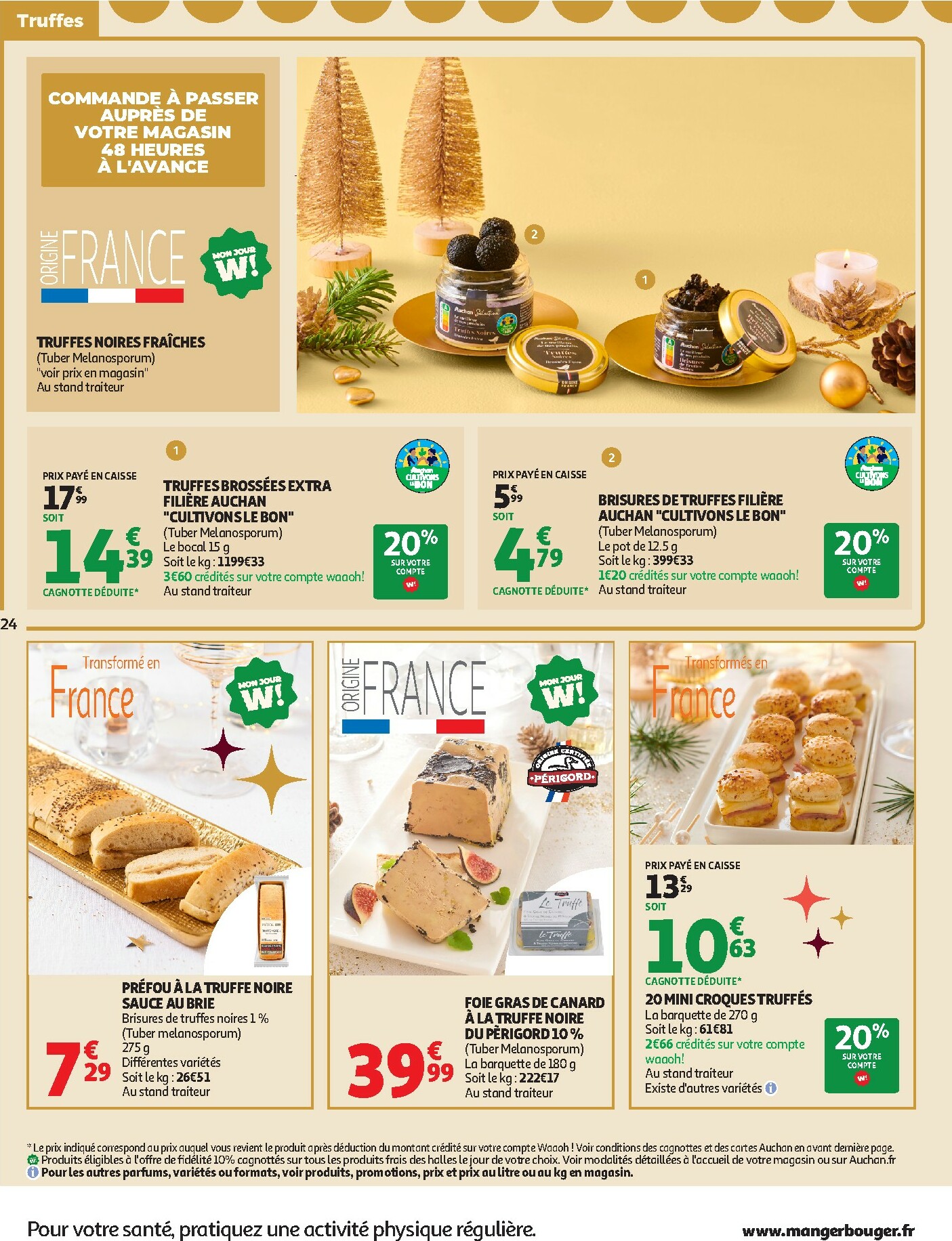 auchan - De Auchan - Sélection gourmet folder geldig vanaf 16/12 t/m 31/12 - page: 24