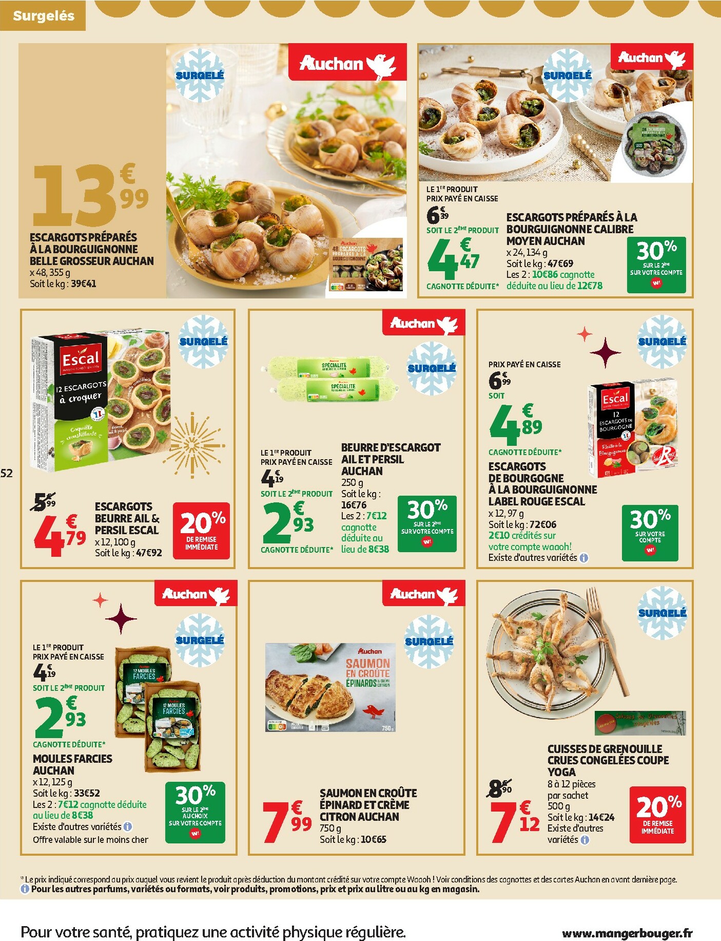 auchan - De Auchan - Sélection gourmet folder geldig vanaf 16/12 t/m 31/12 - page: 52