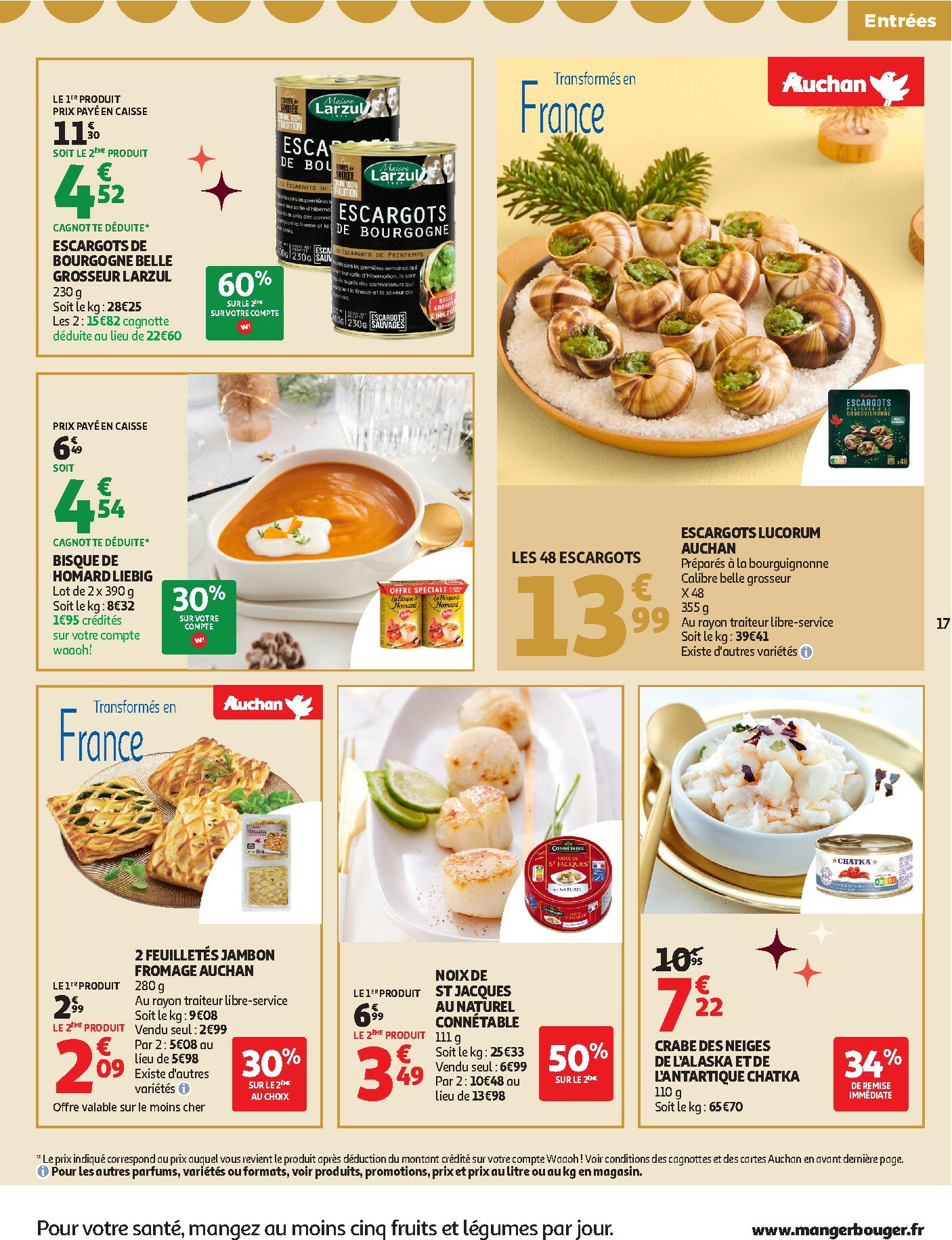 auchan - De Auchan - Sélection gourmet folder geldig vanaf 16/12 t/m 31/12 - page: 17