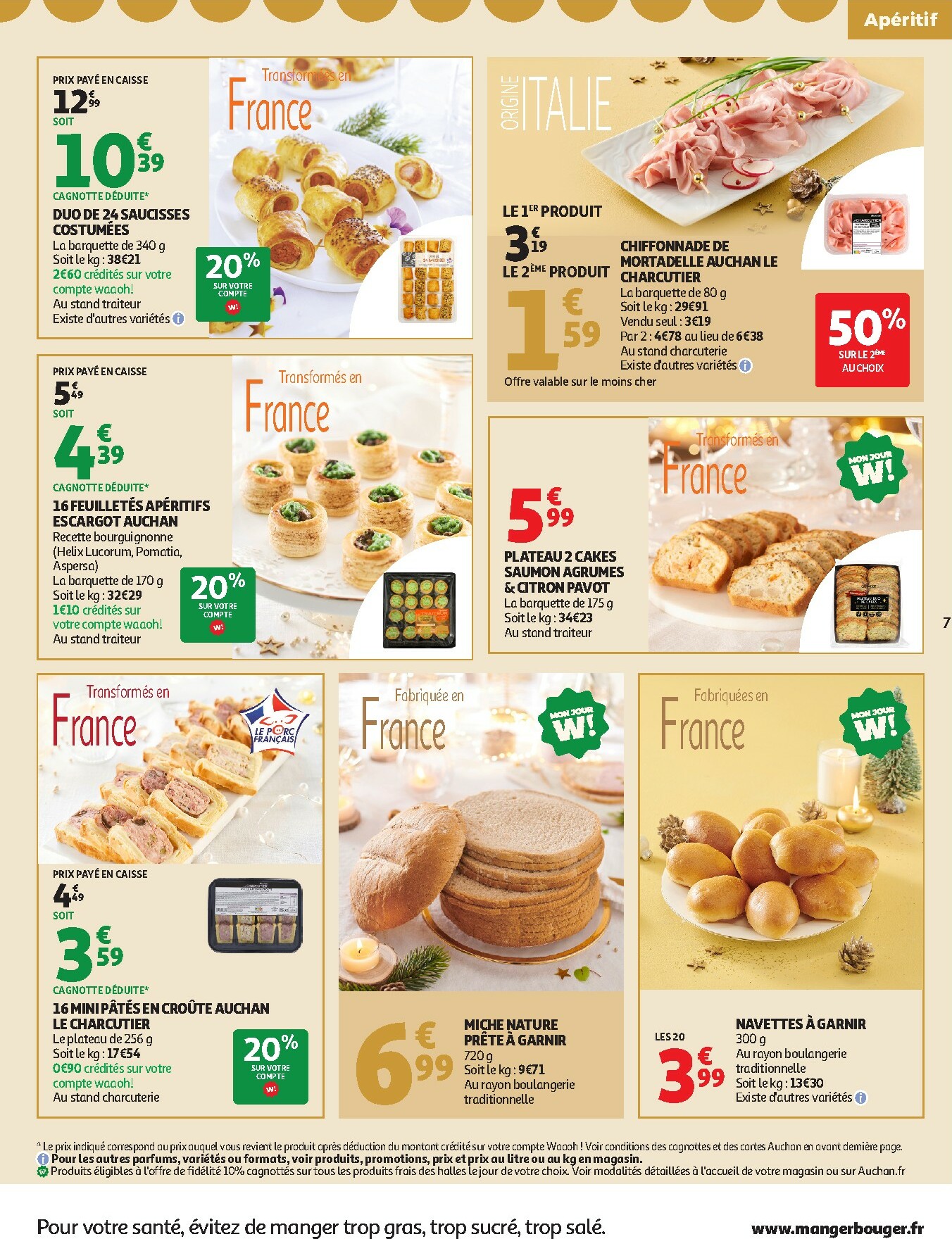 auchan - De Auchan - Sélection gourmet folder geldig vanaf 16/12 t/m 31/12 - page: 7