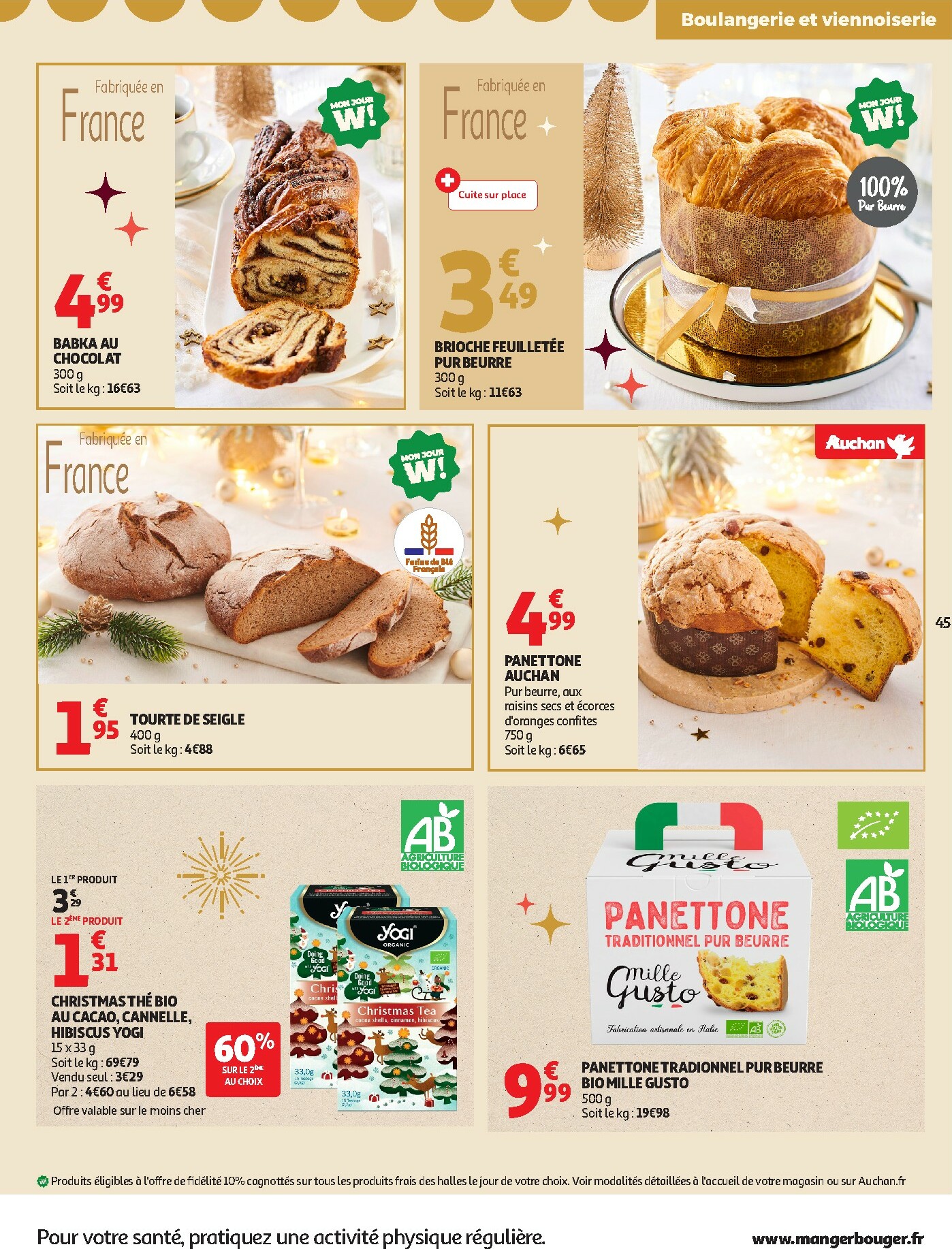 auchan - De Auchan - Sélection gourmet folder geldig vanaf 16/12 t/m 31/12 - page: 45