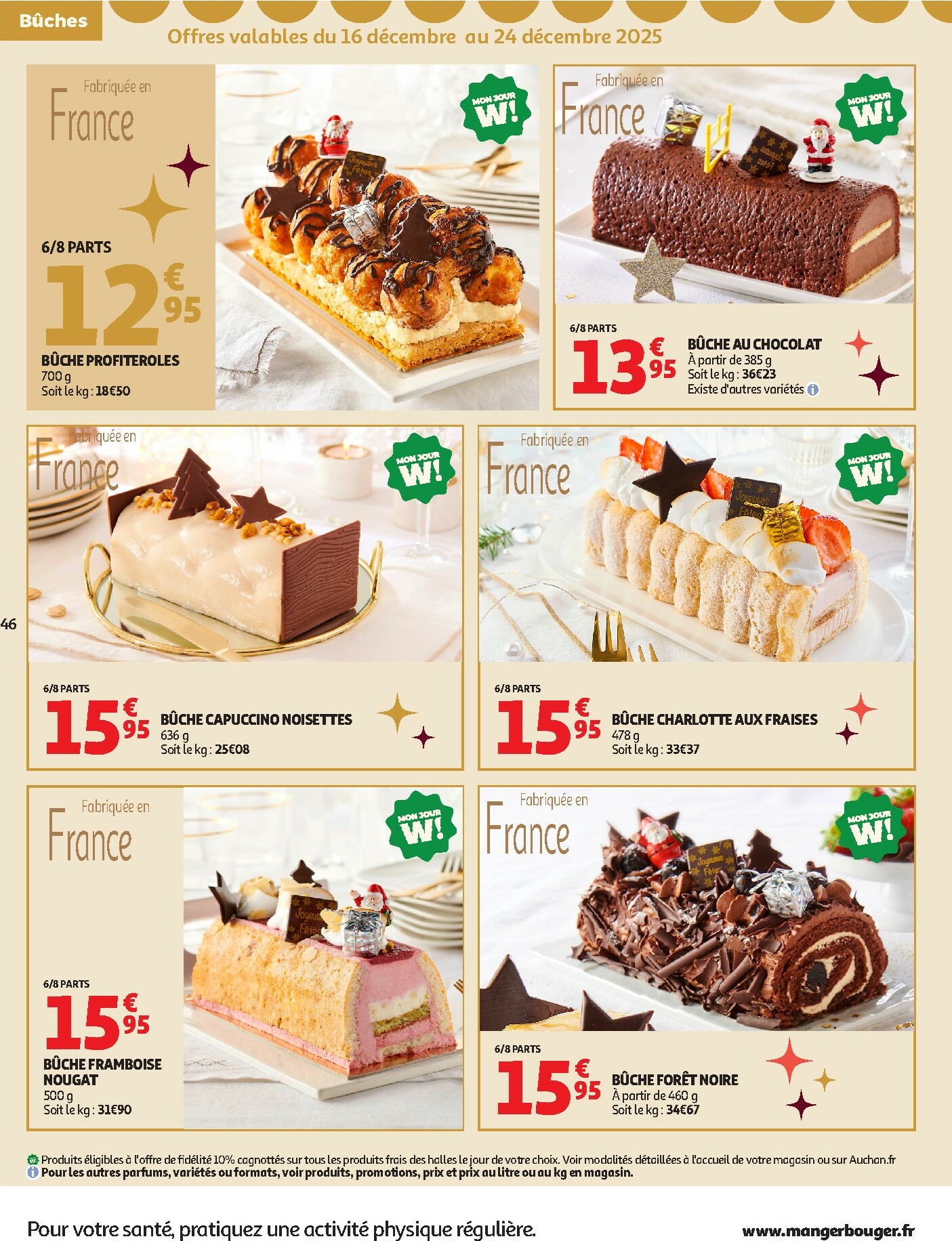 auchan - De Auchan - Sélection gourmet folder geldig vanaf 16/12 t/m 31/12 - page: 46