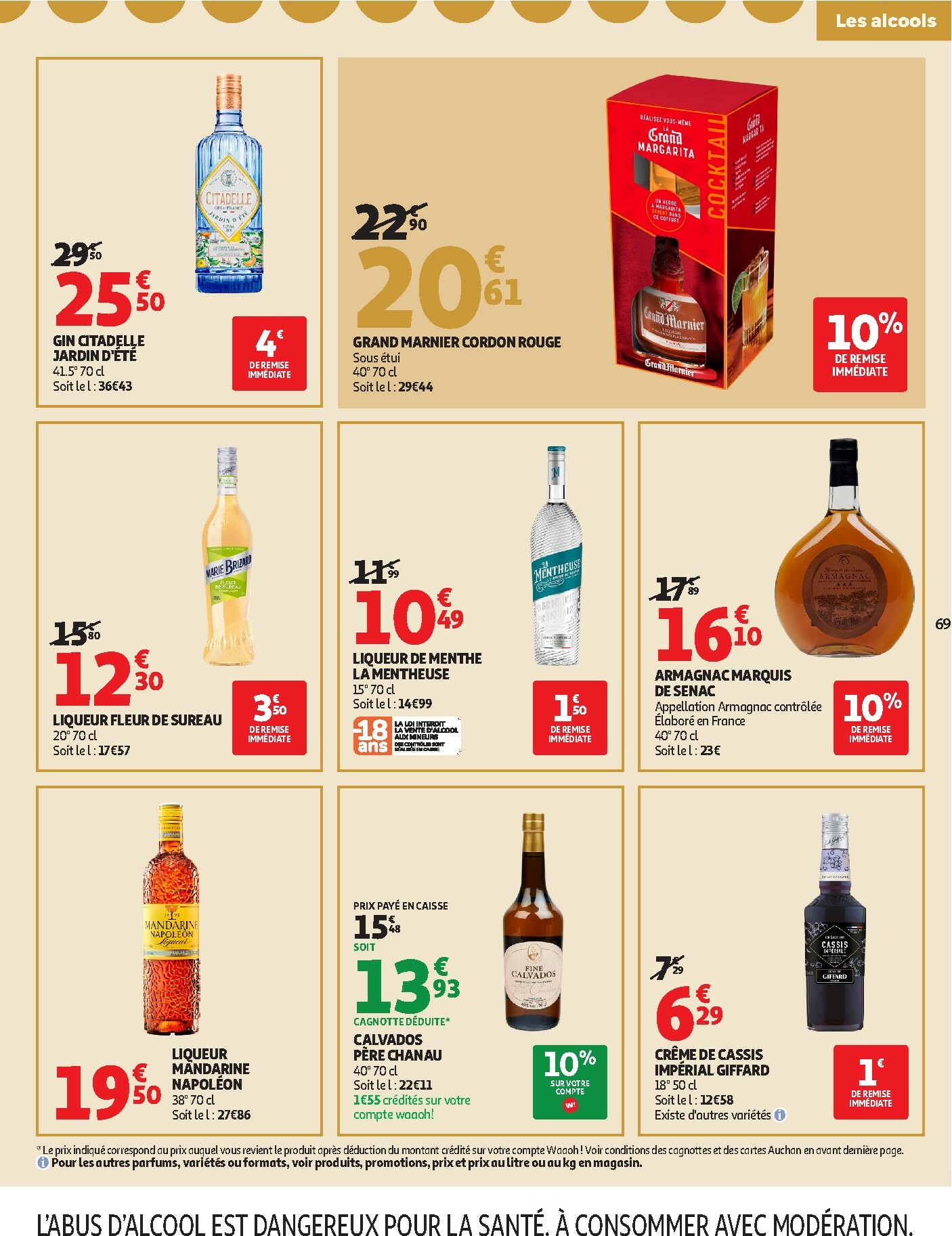 auchan - De Auchan - Sélection gourmet folder geldig vanaf 16/12 t/m 31/12 - page: 69