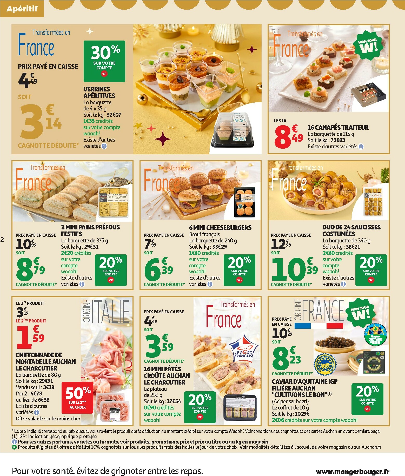 auchan - De Auchan Supermarché - Sélection gourmet folder geldig vanaf 16/12 t/m 31/12 - page: 2