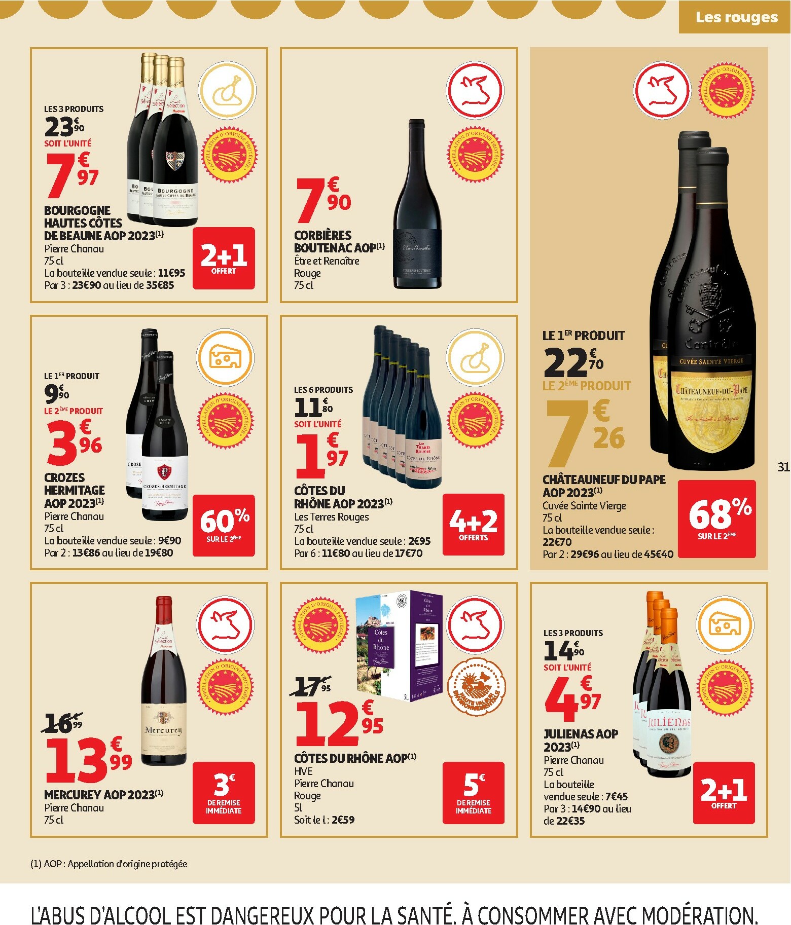 auchan - De Auchan Supermarché - Sélection gourmet folder geldig vanaf 16/12 t/m 31/12 - page: 31