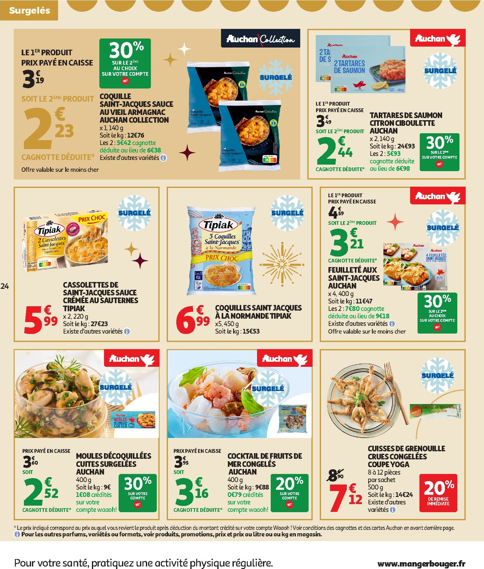 auchan - De Auchan Supermarché - Sélection gourmet folder geldig vanaf 16/12 t/m 31/12 - page: 24
