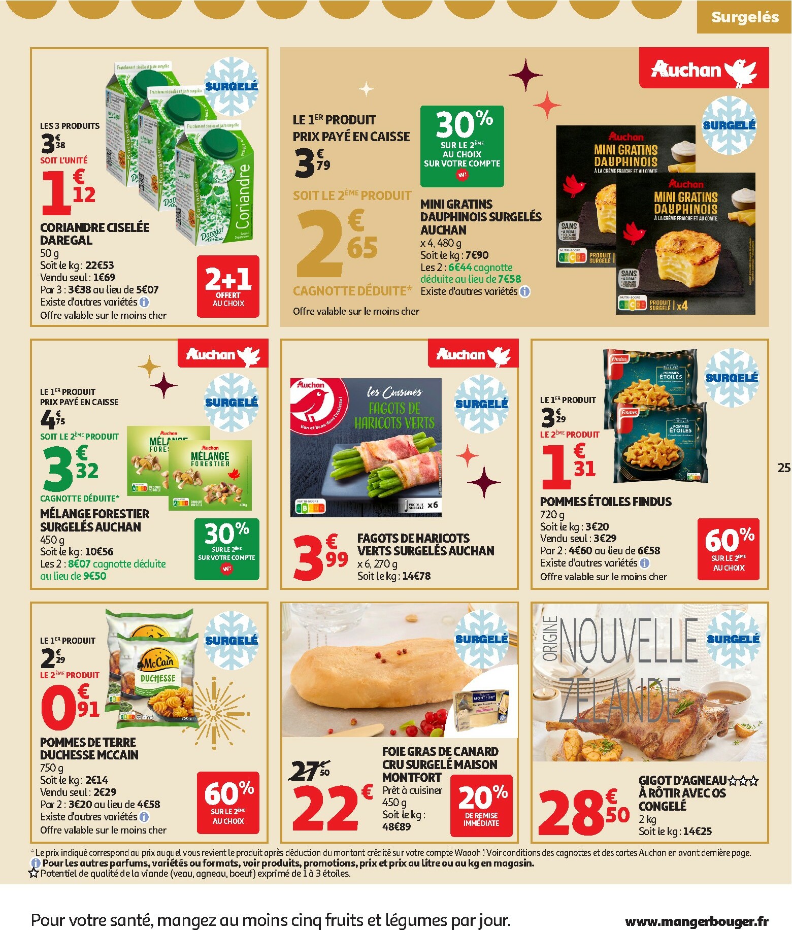 auchan - De Auchan Supermarché - Sélection gourmet folder geldig vanaf 16/12 t/m 31/12 - page: 25