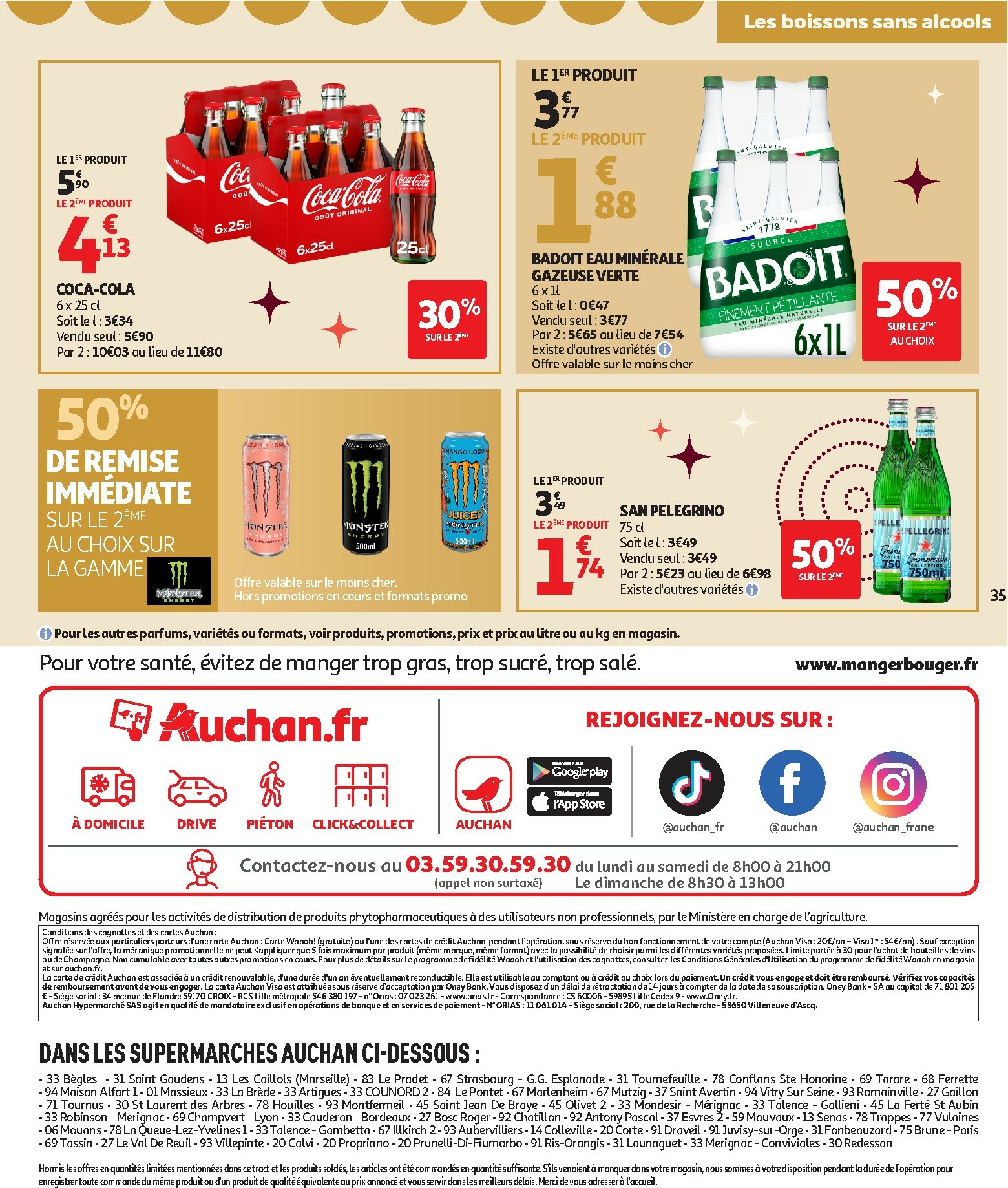 auchan - De Auchan Supermarché - Sélection gourmet folder geldig vanaf 16/12 t/m 31/12 - page: 35