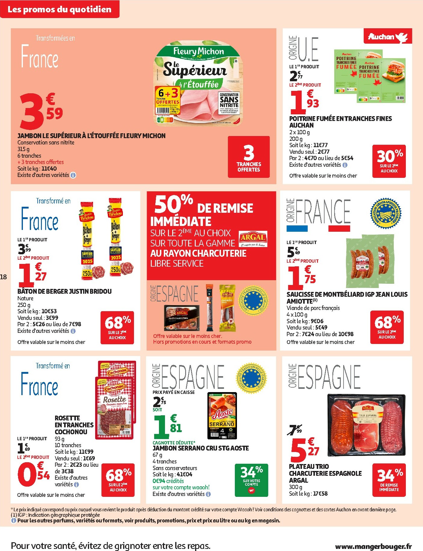 auchan - De Auchan Supermarché - Croquez la magie des fêtes folder geldig vanaf 16/12 t/m 24/12 - page: 18