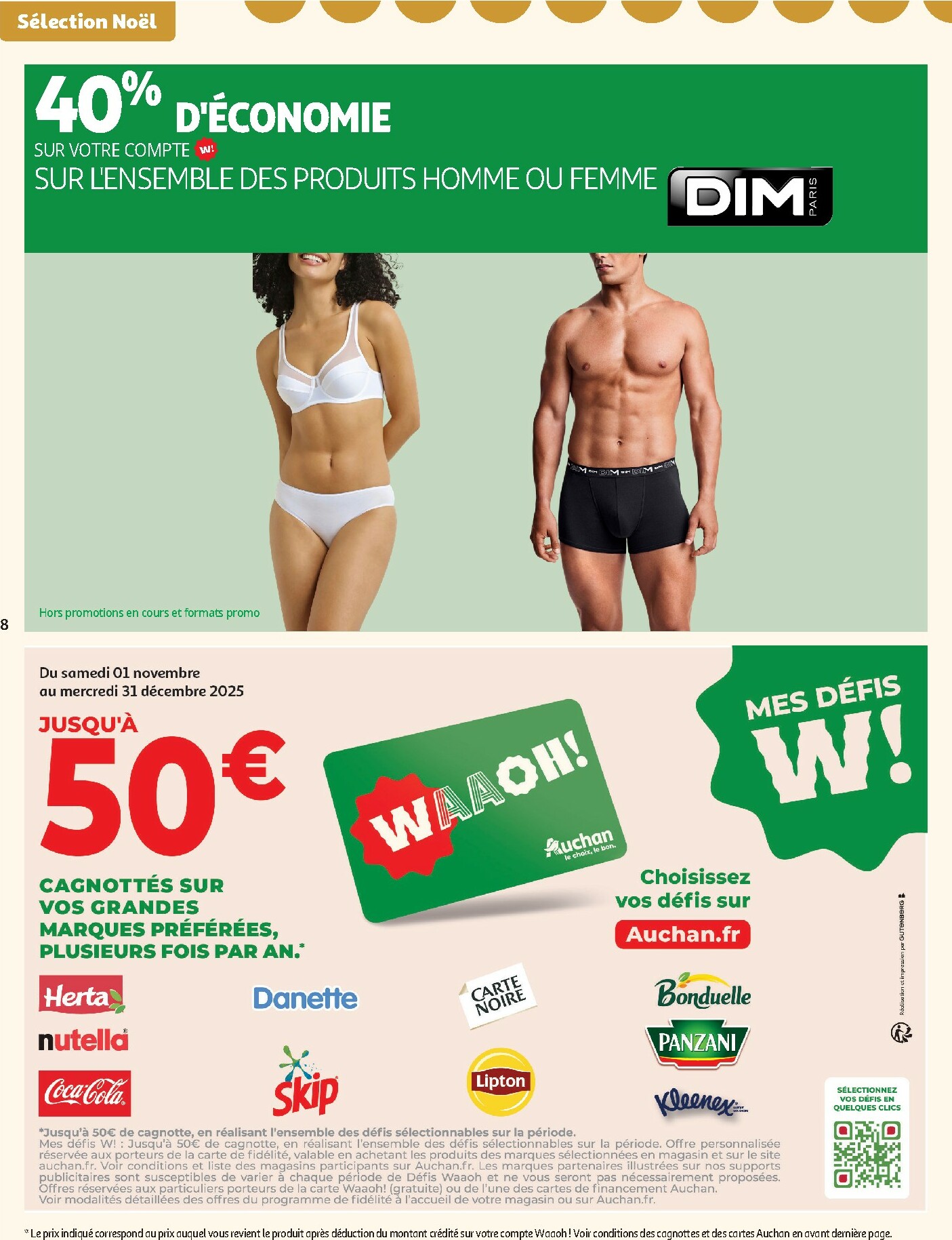 auchan - De Auchan Supermarché - Croquez la magie des fêtes folder geldig vanaf 16/12 t/m 24/12 - page: 8