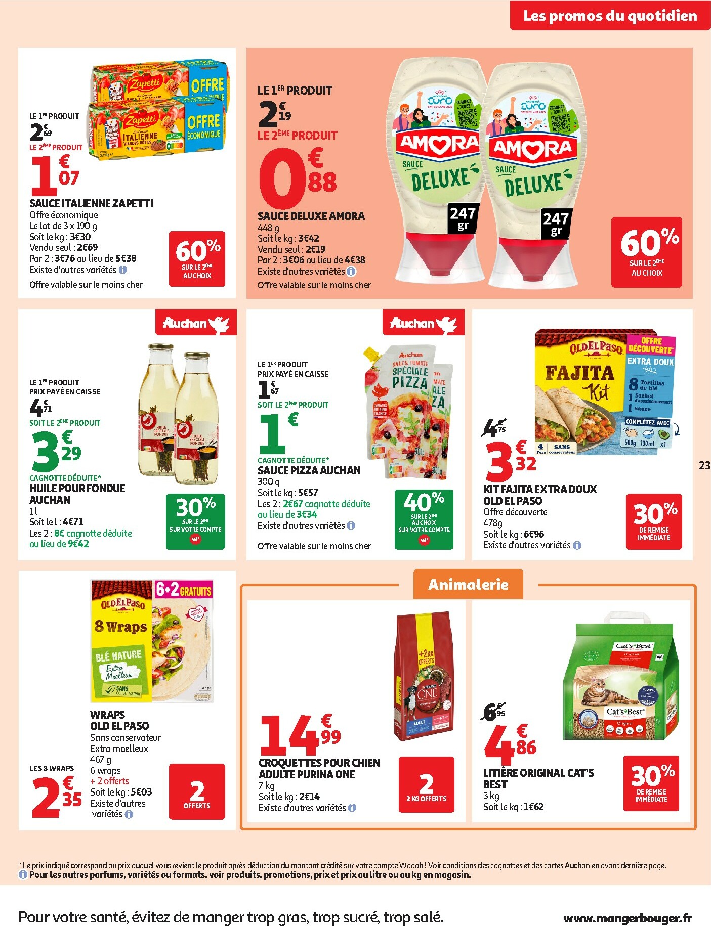 auchan - De Auchan Supermarché - Croquez la magie des fêtes folder geldig vanaf 16/12 t/m 24/12 - page: 23