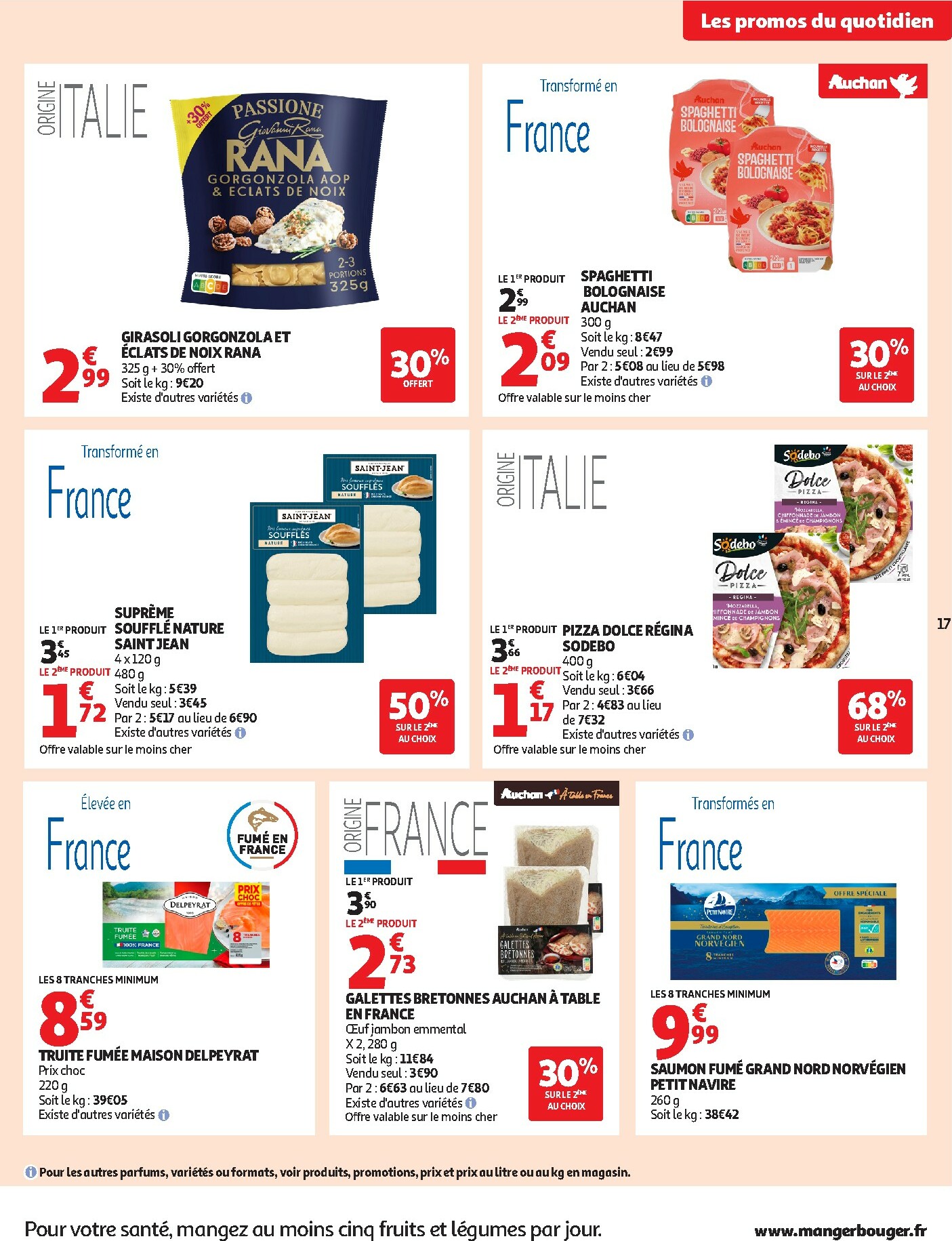 auchan - De Auchan Supermarché - Croquez la magie des fêtes folder geldig vanaf 16/12 t/m 24/12 - page: 17