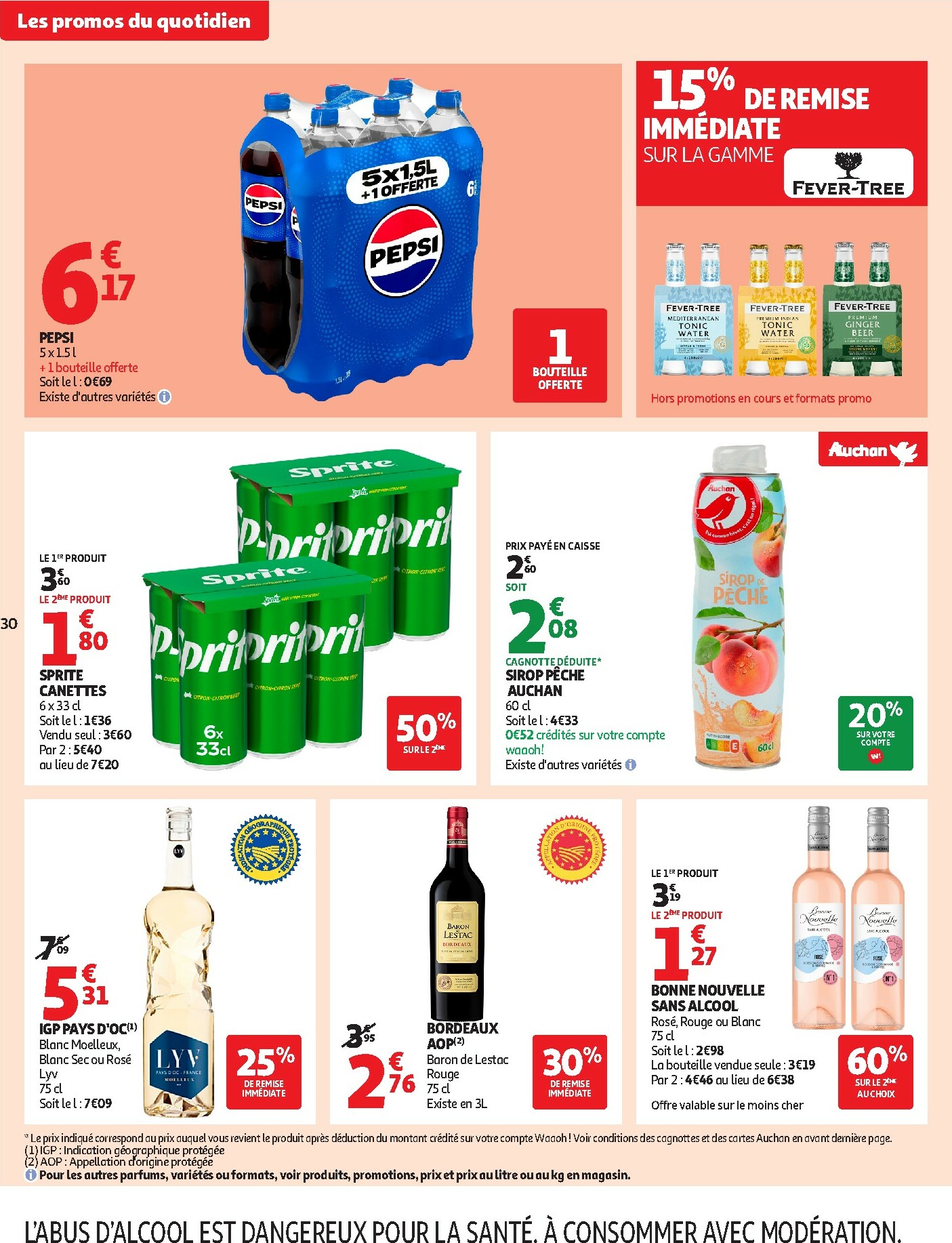 auchan - De Auchan Supermarché - Croquez la magie des fêtes folder geldig vanaf 16/12 t/m 24/12 - page: 30