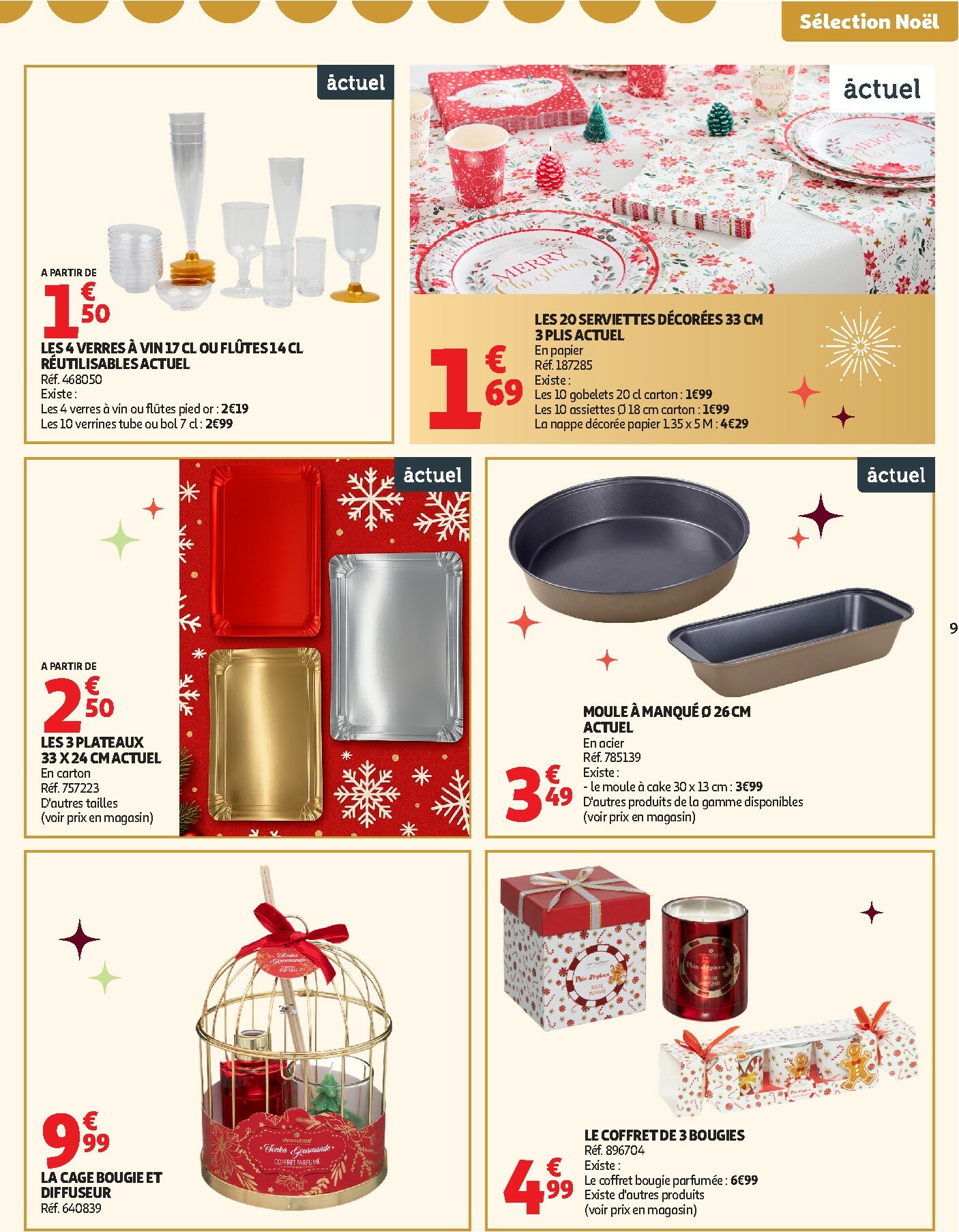 auchan - De Auchan Supermarché - Croquez la magie des fêtes folder geldig vanaf 16/12 t/m 24/12 - page: 9