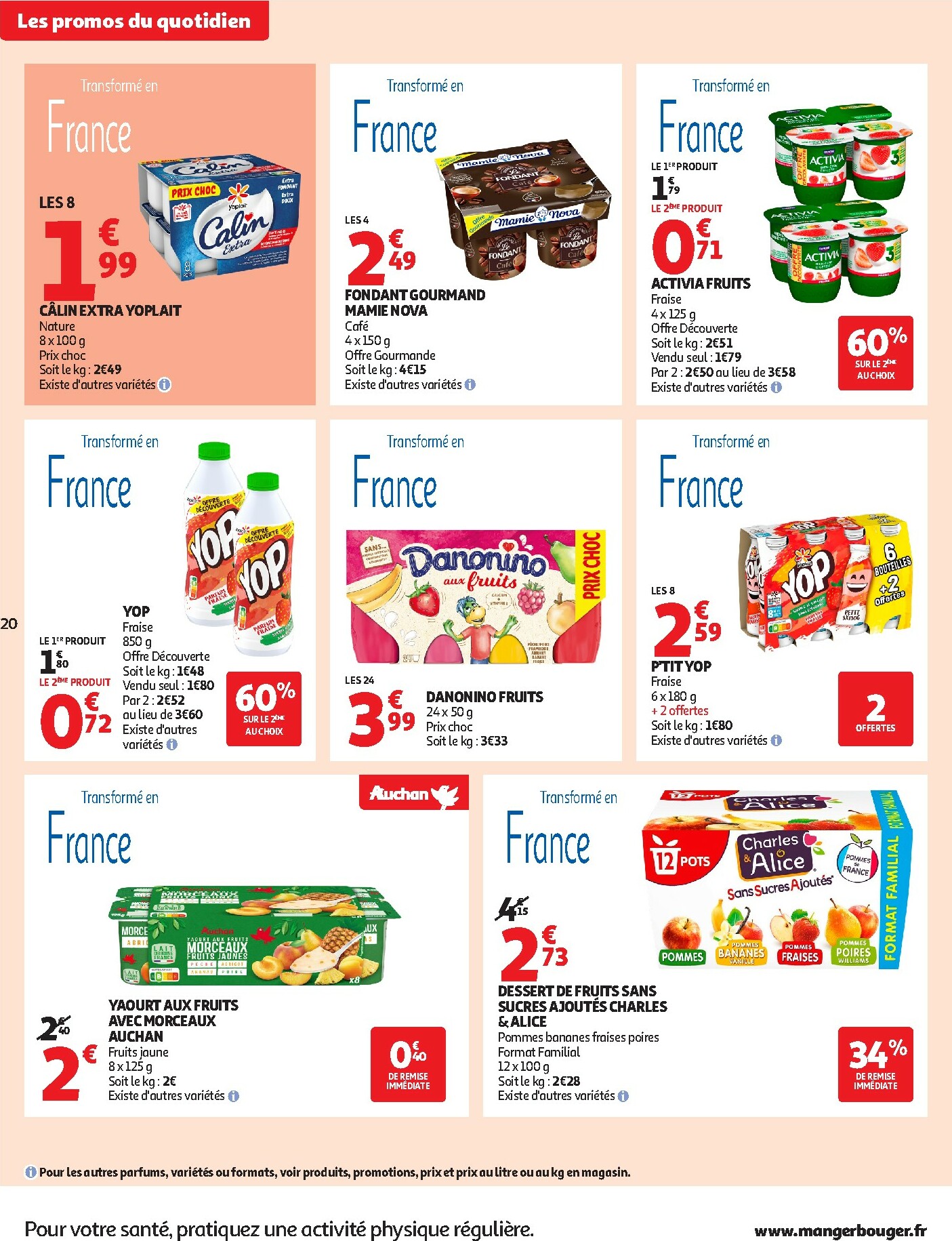 auchan - De Auchan Supermarché - Croquez la magie des fêtes folder geldig vanaf 16/12 t/m 24/12 - page: 20