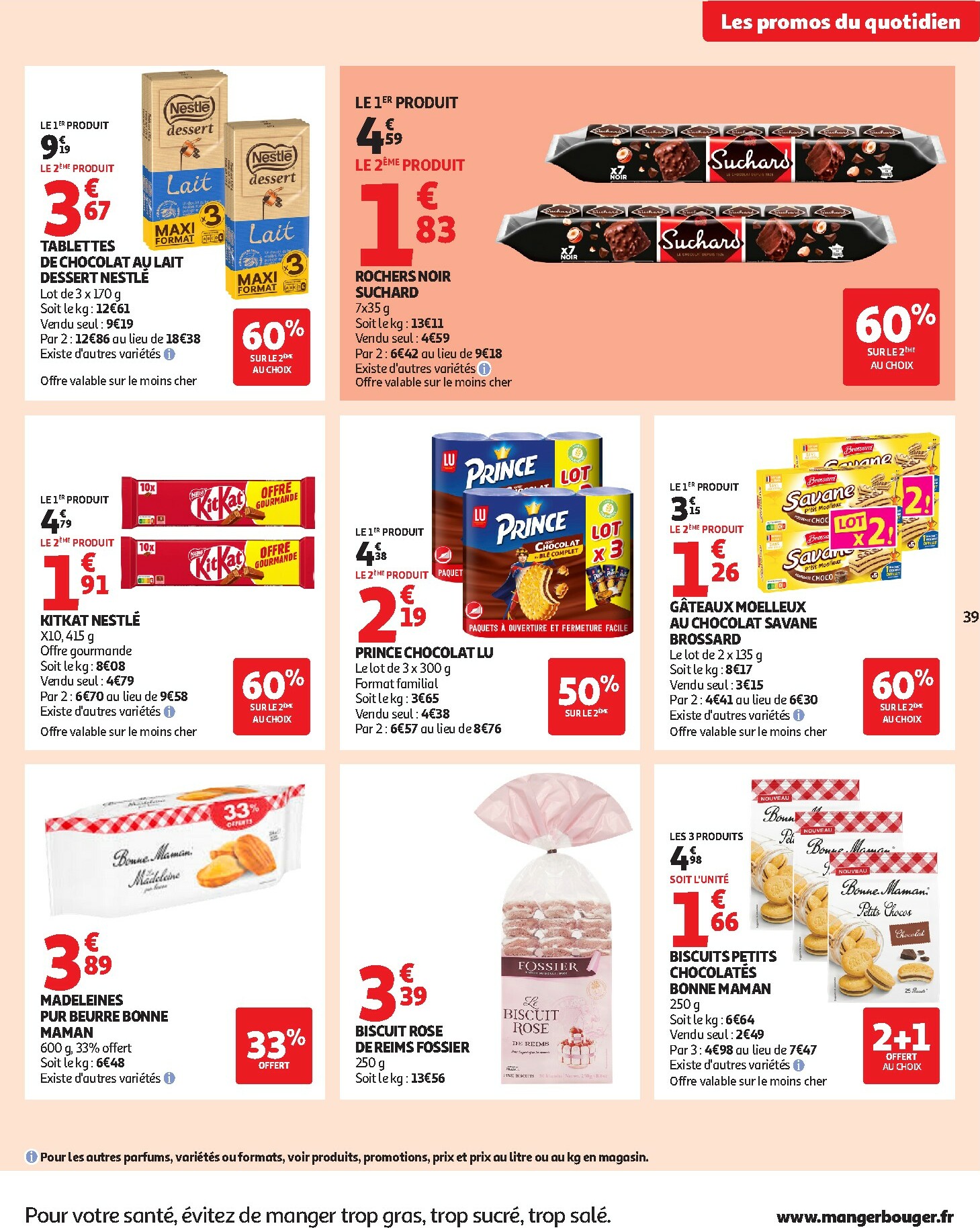 auchan - De Auchan - Croquez la magie des fêtes folder geldig vanaf 16/12 t/m 24/12 - page: 39
