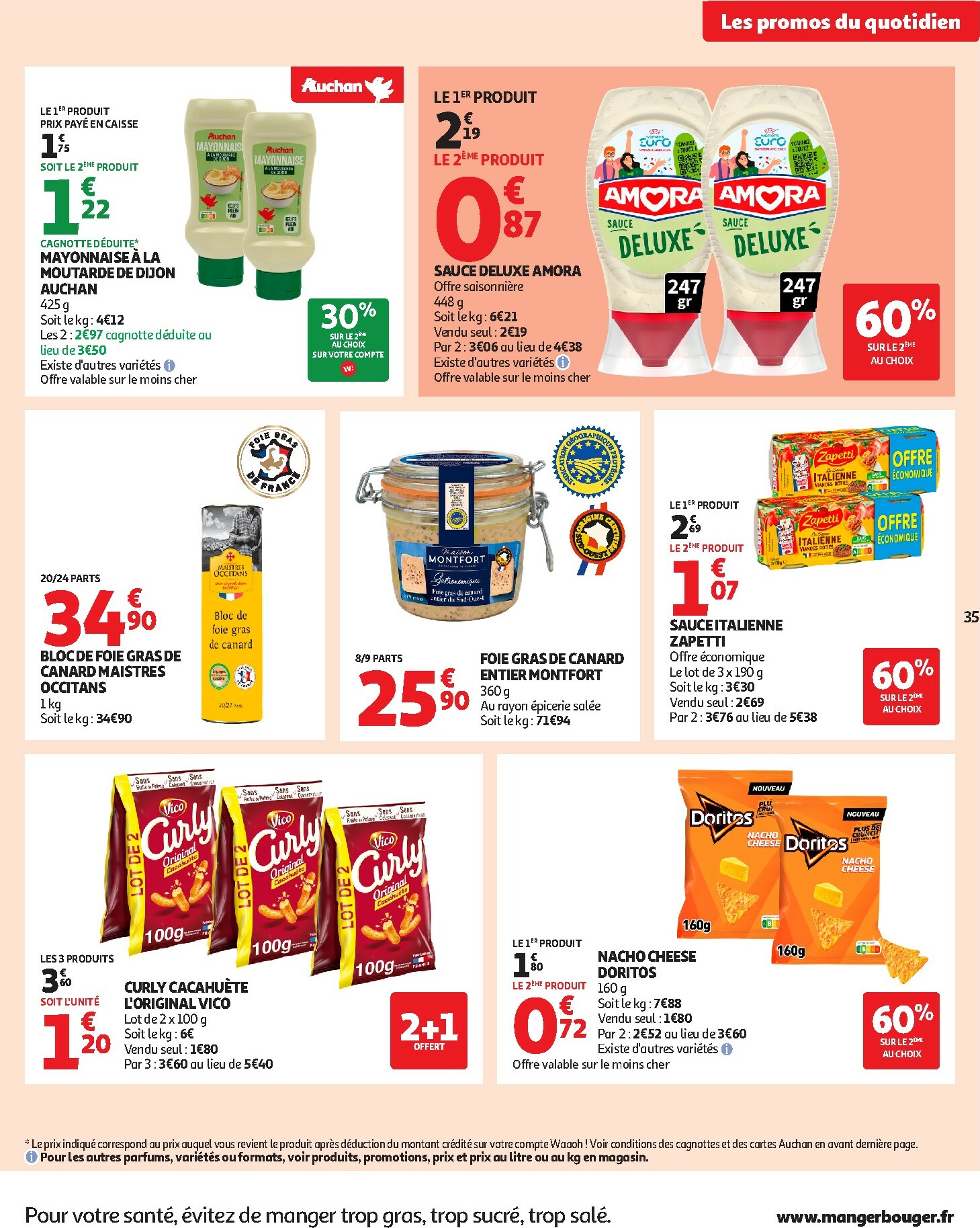 auchan - De Auchan - Croquez la magie des fêtes folder geldig vanaf 16/12 t/m 24/12 - page: 35
